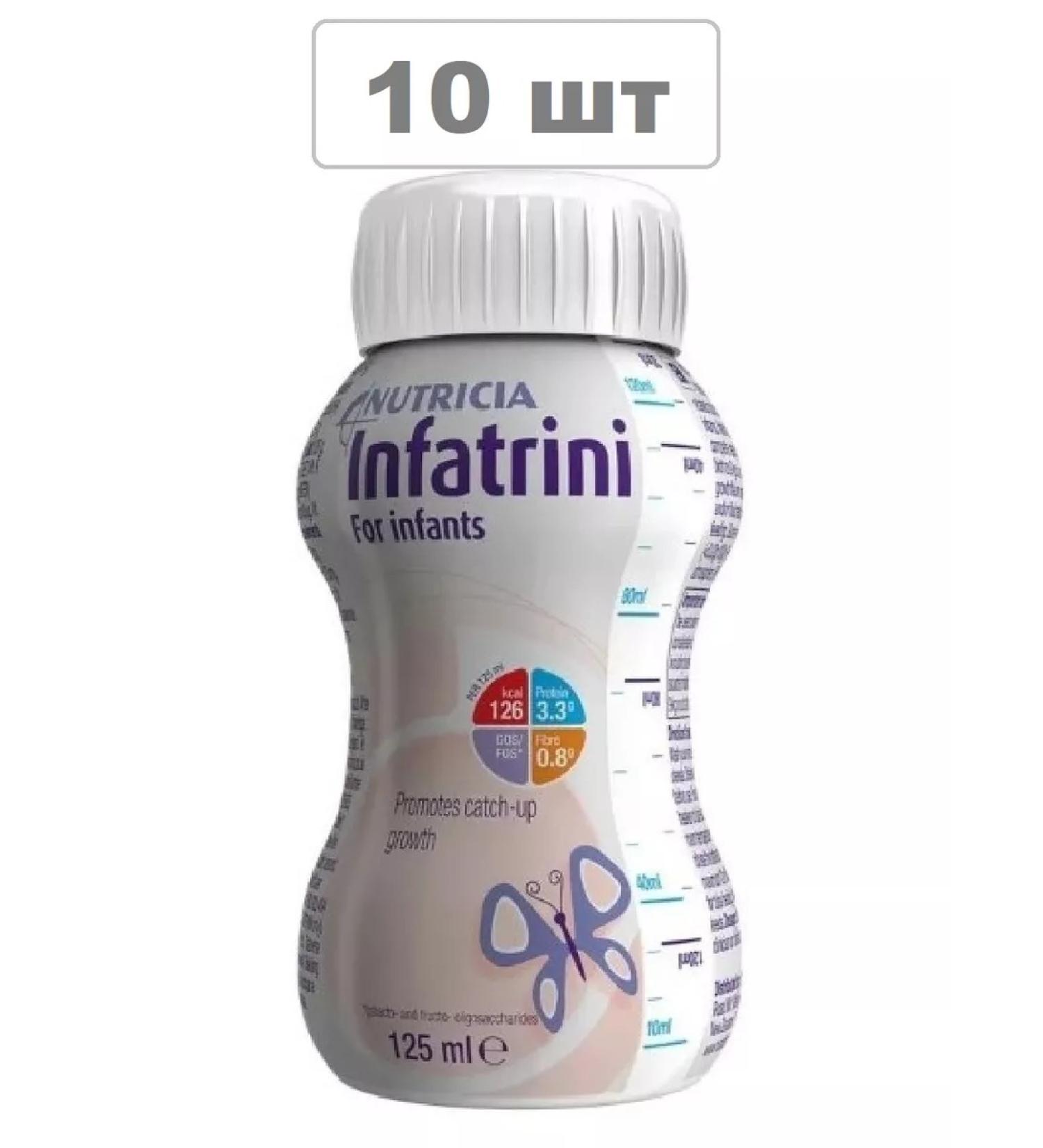 Nutricia Infatrini mixture for children 125 ml - 10 pcs - Buy Online on GoSupps.com