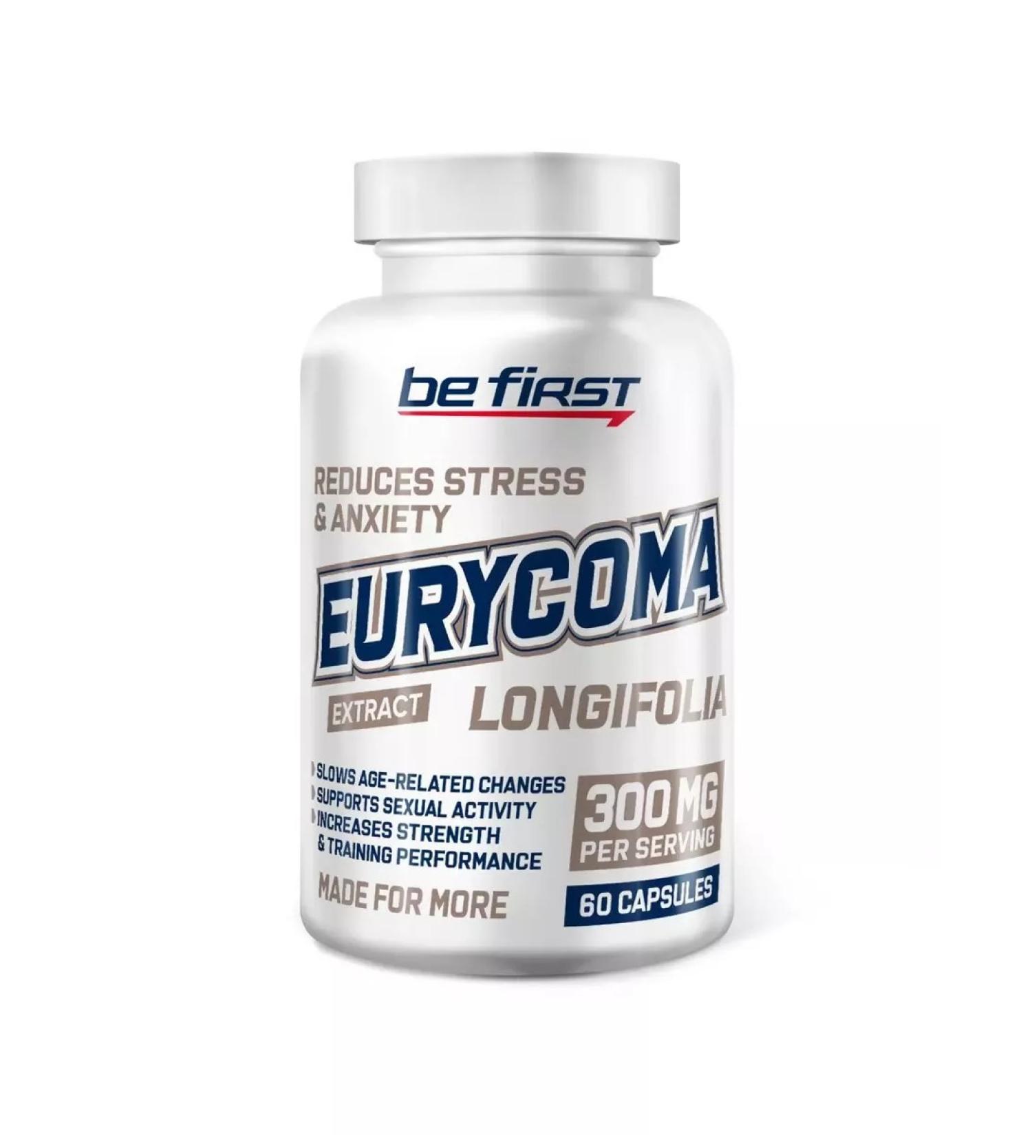 Be First Eurycoma for the male power of Eurycoma (Tongkat Ali) 60 cap