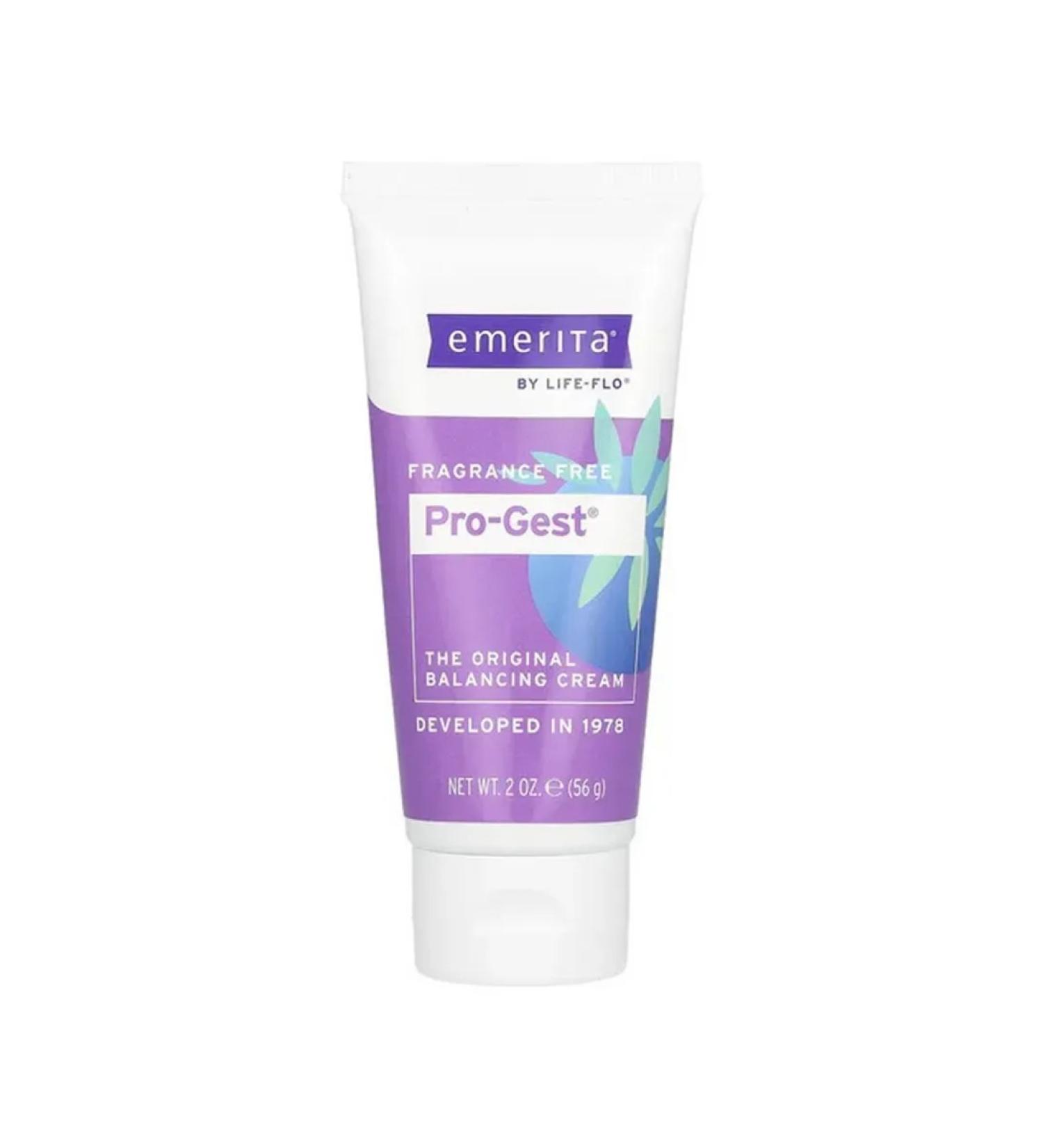 Emerita Pro-Gest Progesteron cream without smell 56 g - Buy Online on GoSupps.com