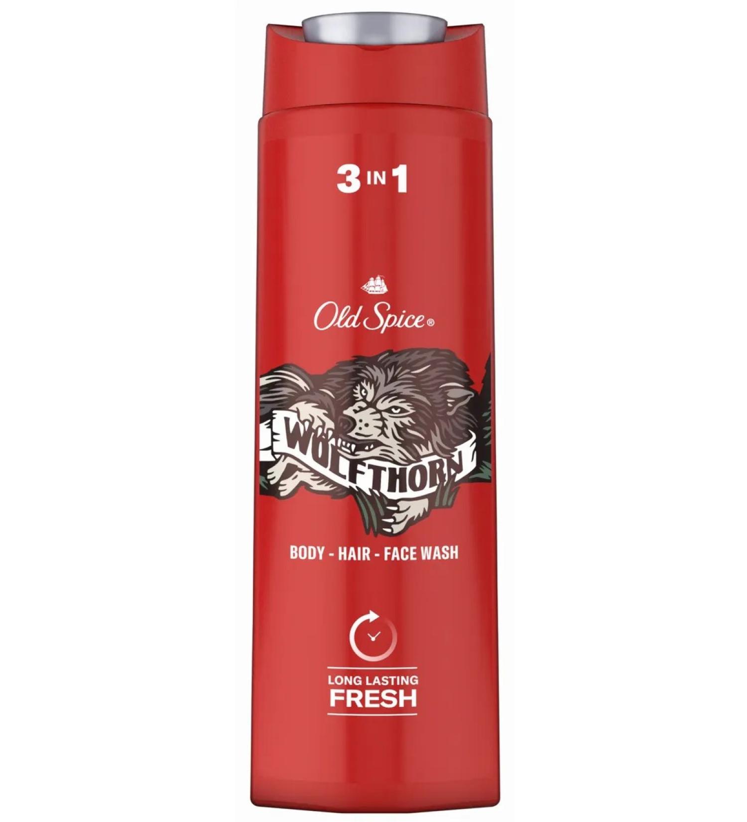 Old spise Old Spice Wolfthorn Gel for Male 3B1 400ml shower