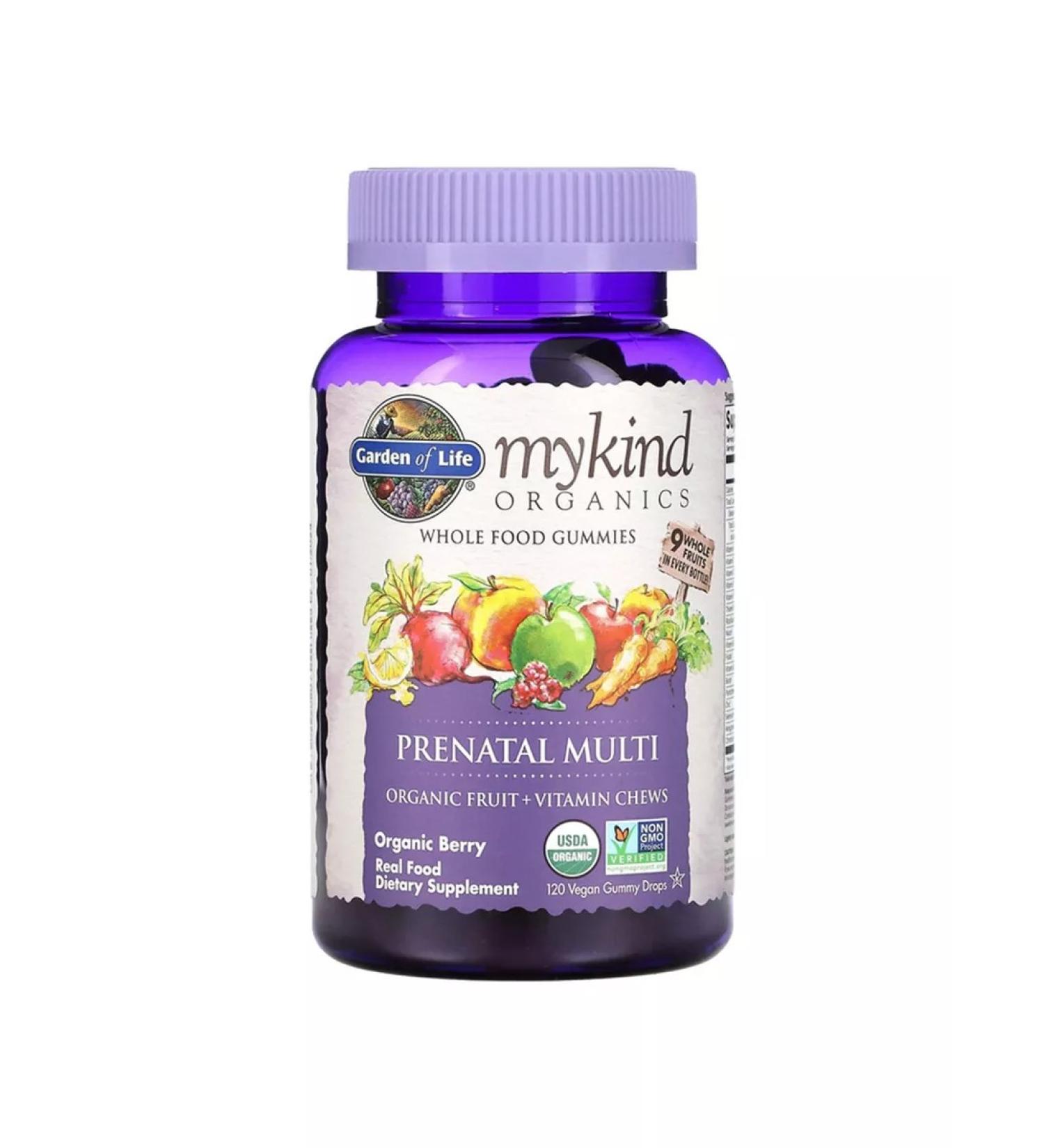 Garden of Life Prenatal vitamins 120 tablets