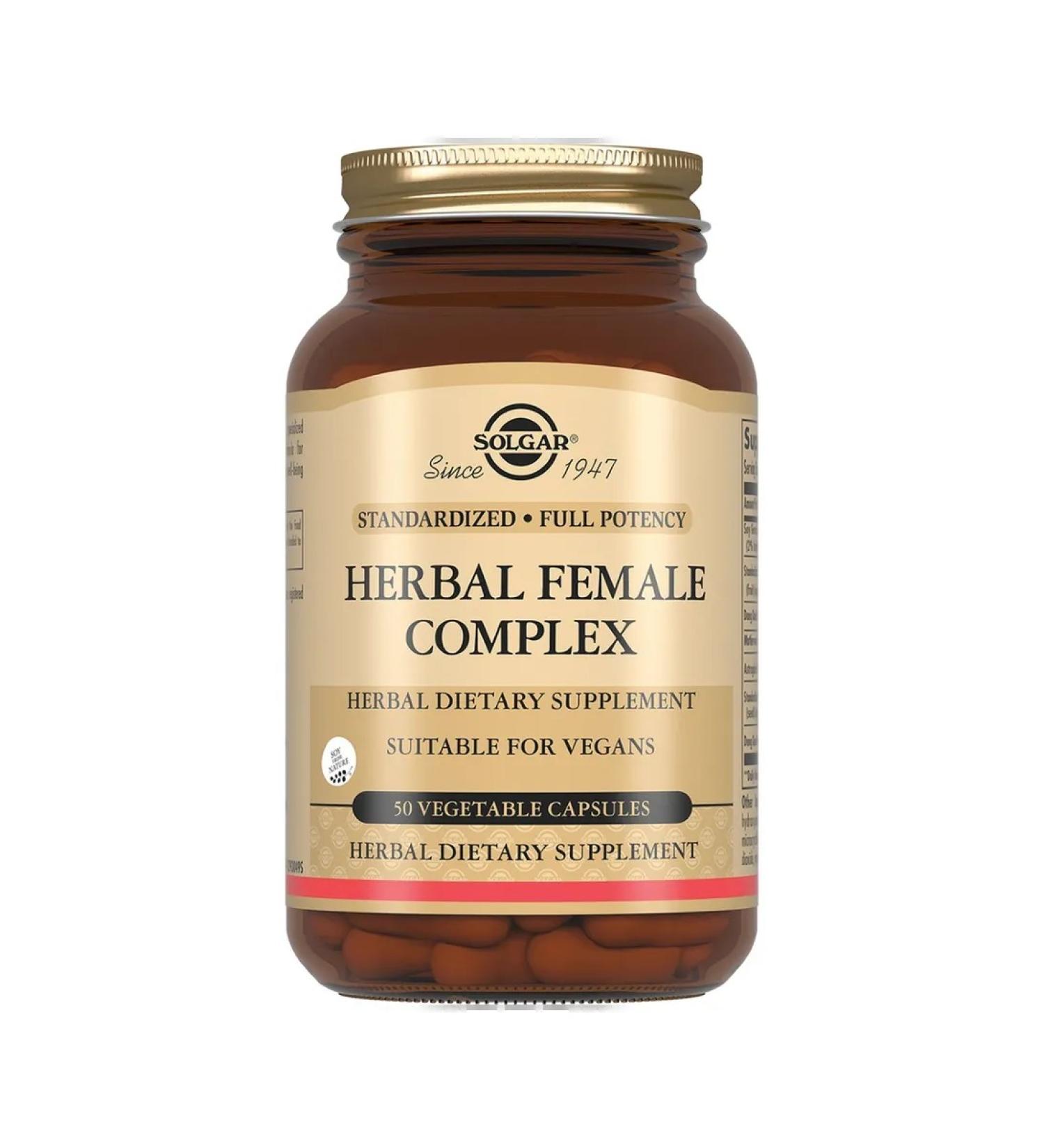 SOLGAR Herbal complex for women 50 pcs capsule 2 pcs