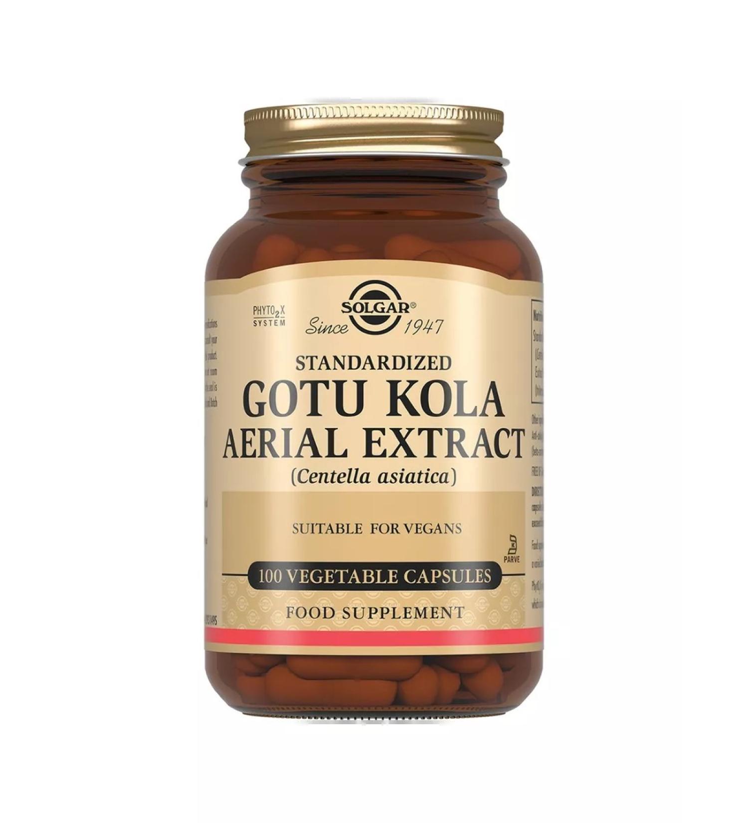 SOLGAR Gotu Cola Extract 100 pcs capsule 2 pcs
