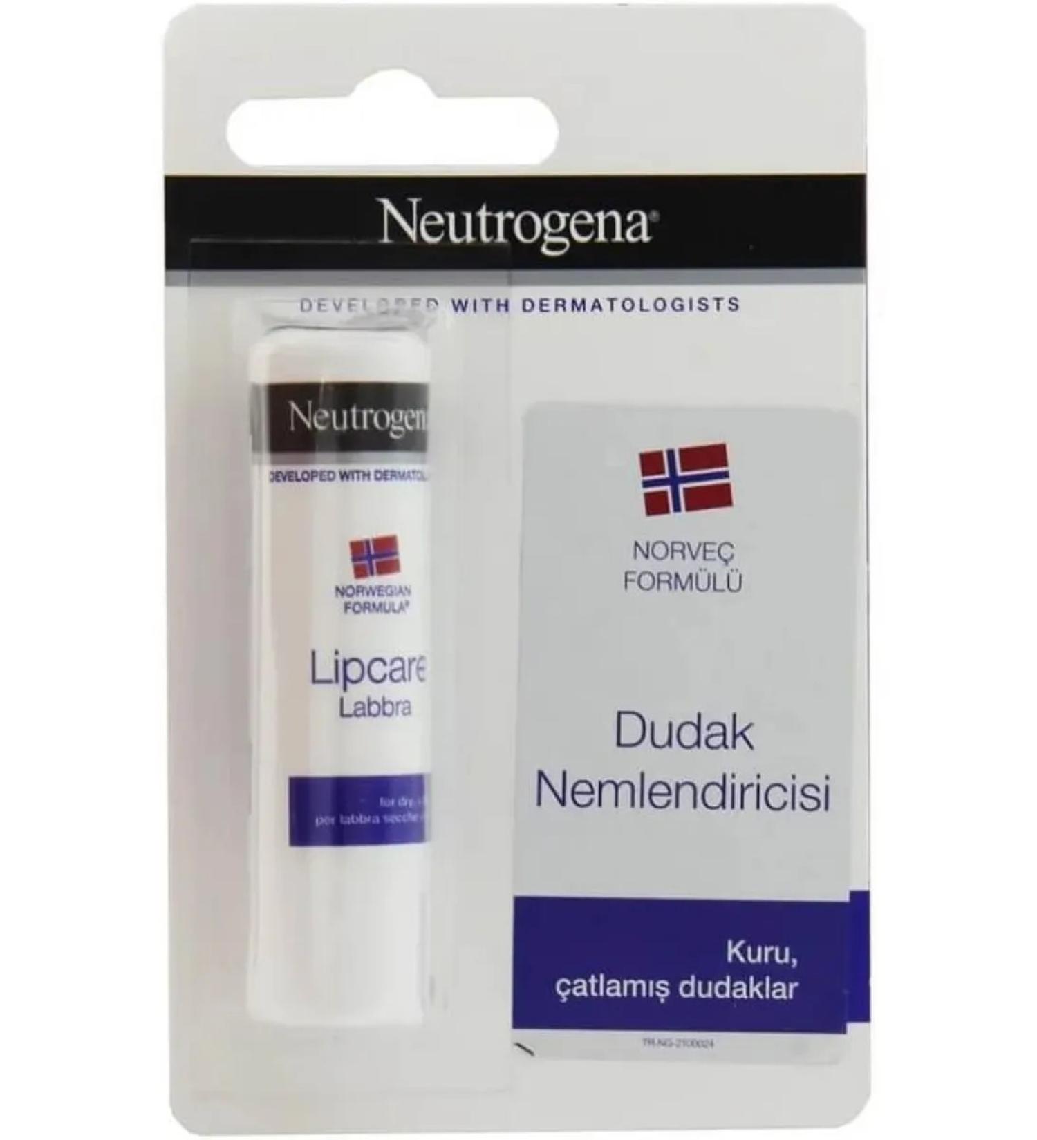 NEUTROGENA Norwegian formula for lip balm moisturizers 4.8 g