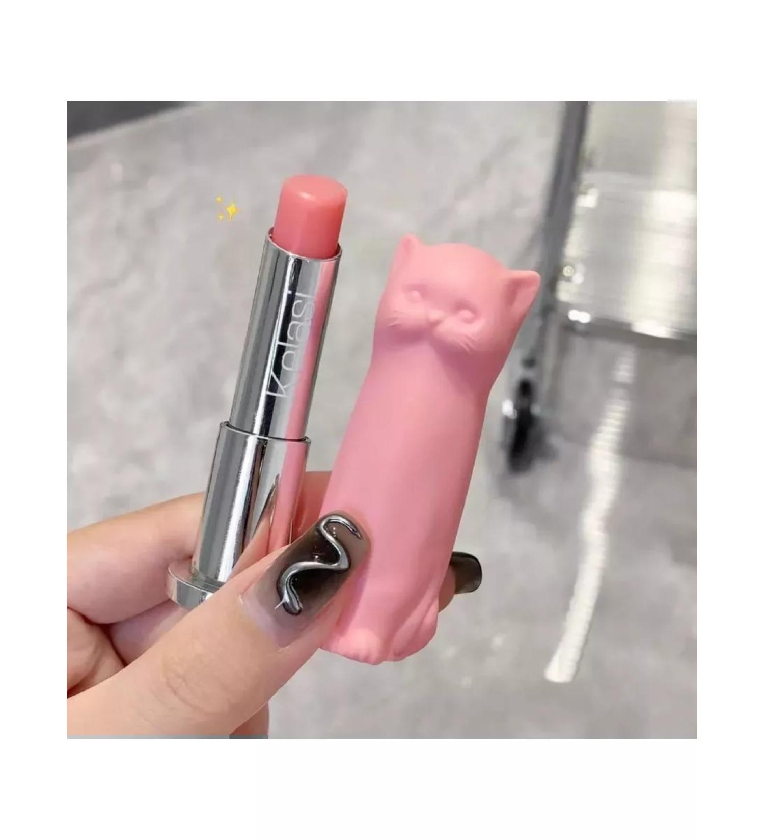 Beauty&light Lip balm moisturizing in the form of a cat - Buy Online on GoSupps.com