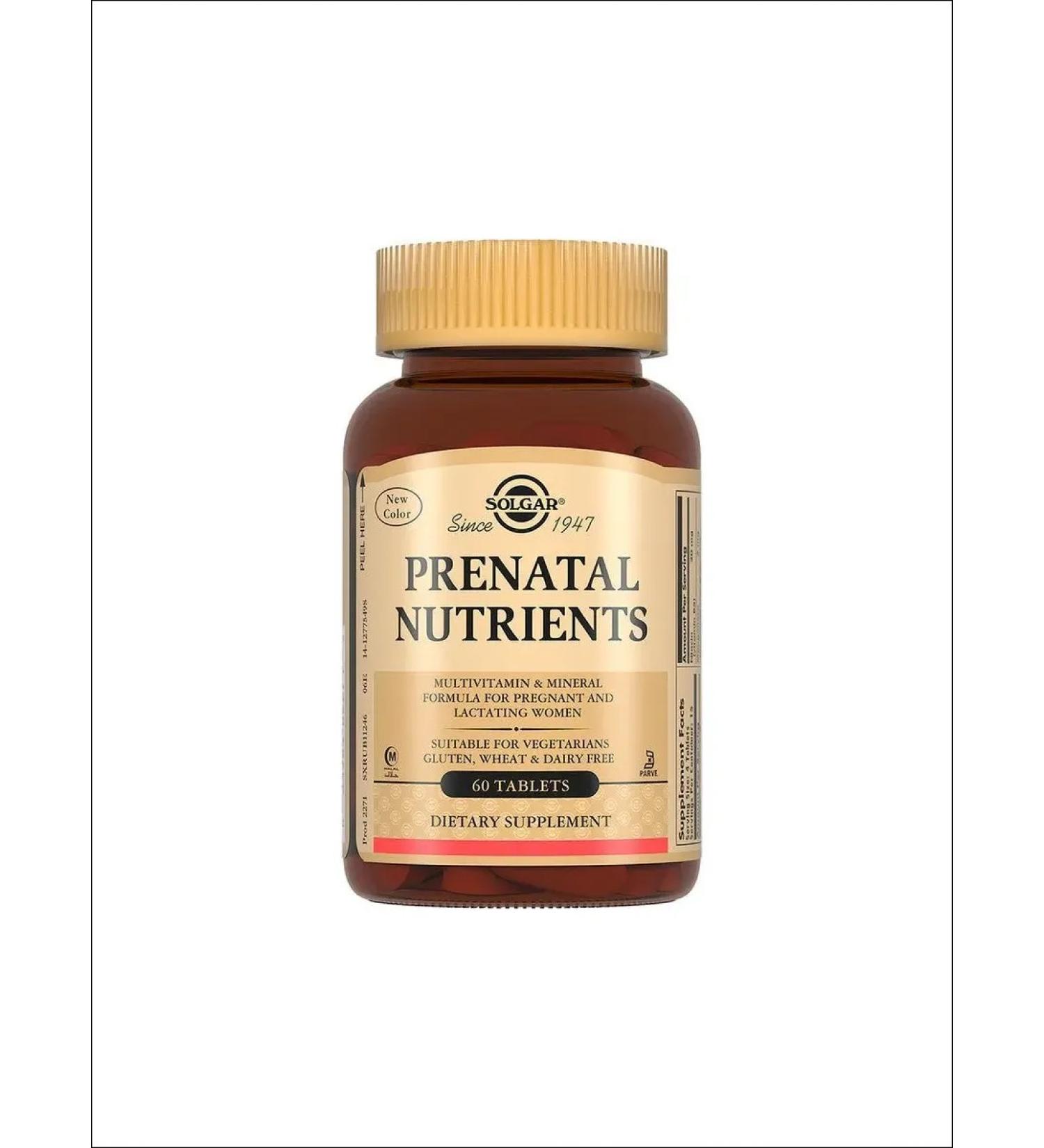 Solgar PRENATABS for pregnant women 60 tabs