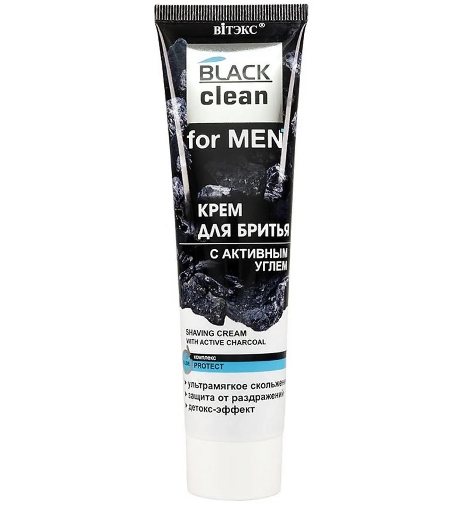 Vitex Shaving cream with active coal 100 ml