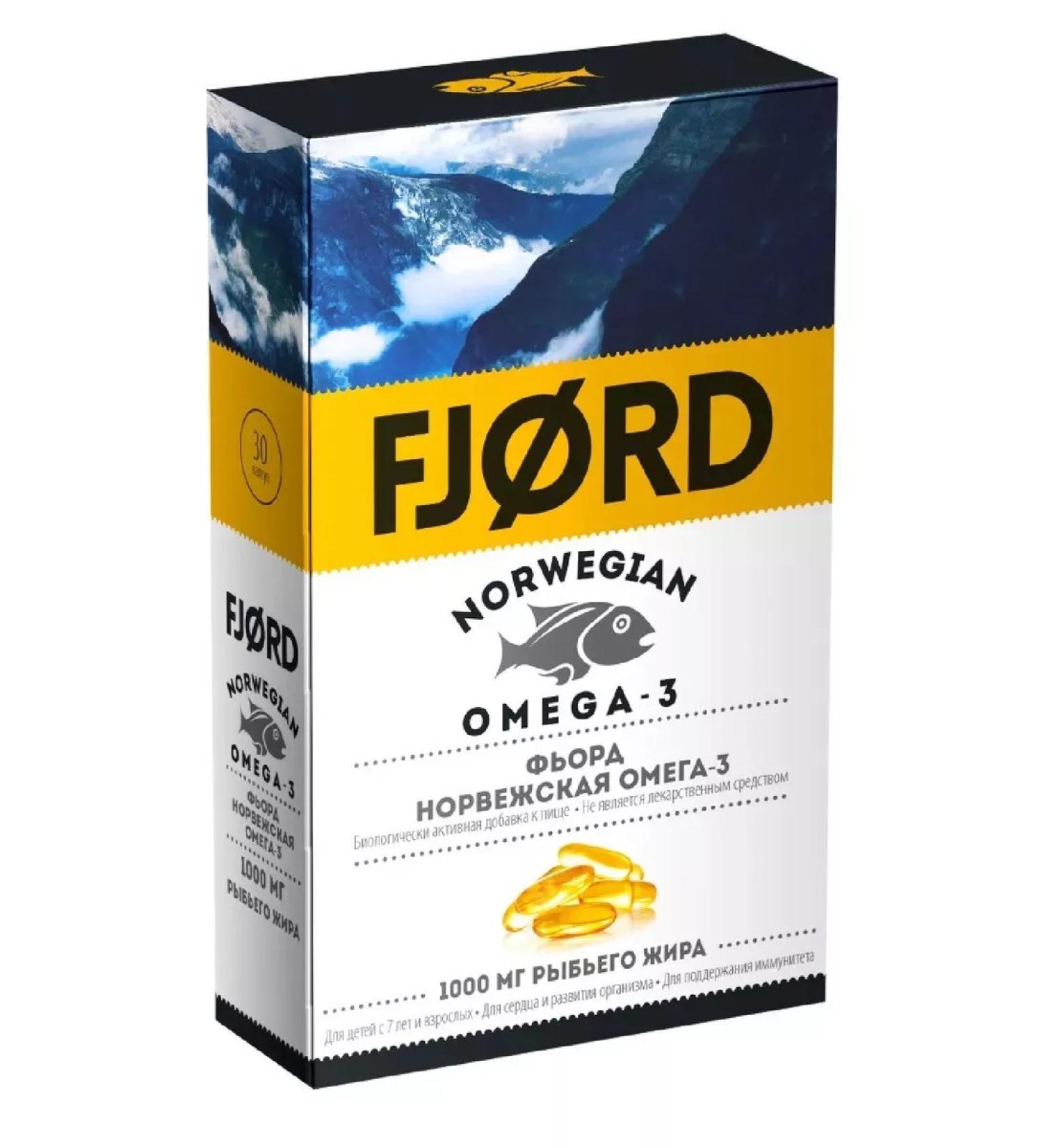 Healthy life Norwegian omega-3 30 caps