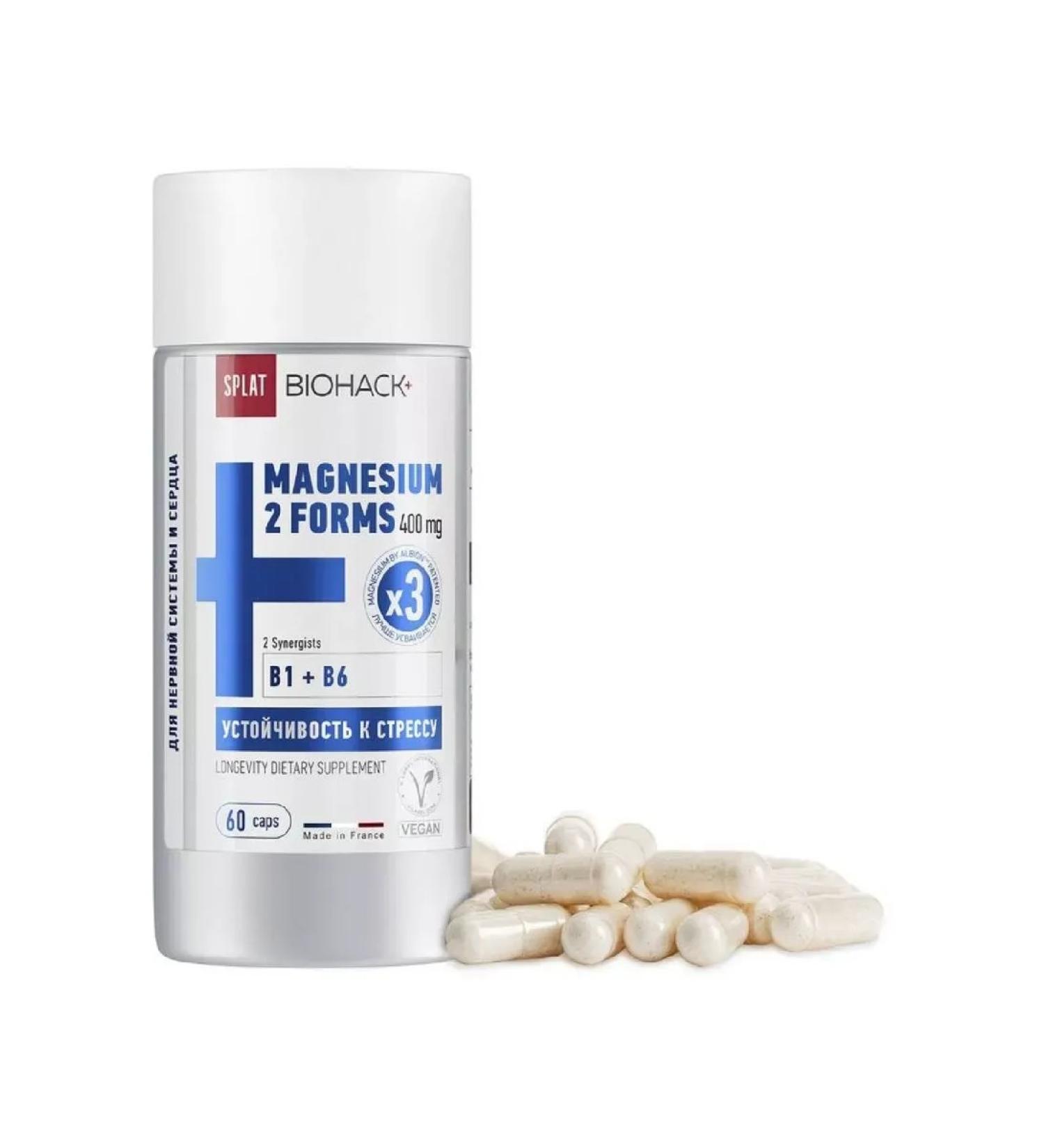 Healthy life Biohak+ Magnesium 400mg plus synergists B1 B6 N60 -1pcs