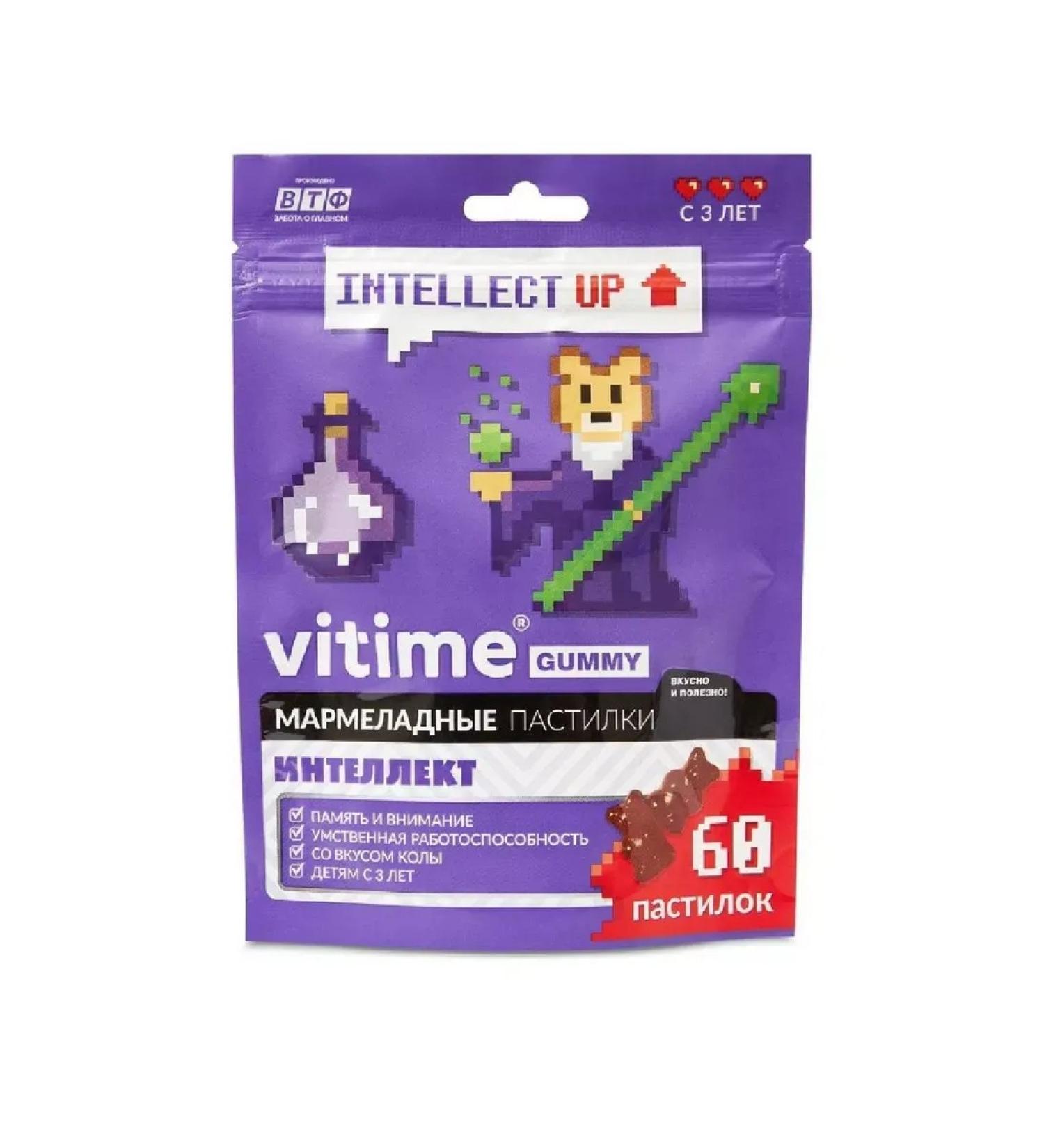 Healthy life Vitime gummy marmalade loaves intelligence 60 pcs. PAS-1p