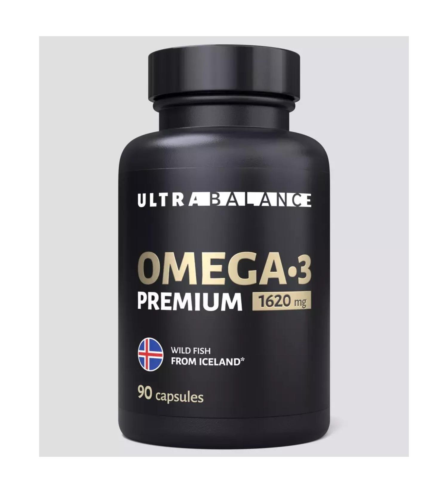 Healthy life Omega-3 fatty acids of high concentration 90 caps