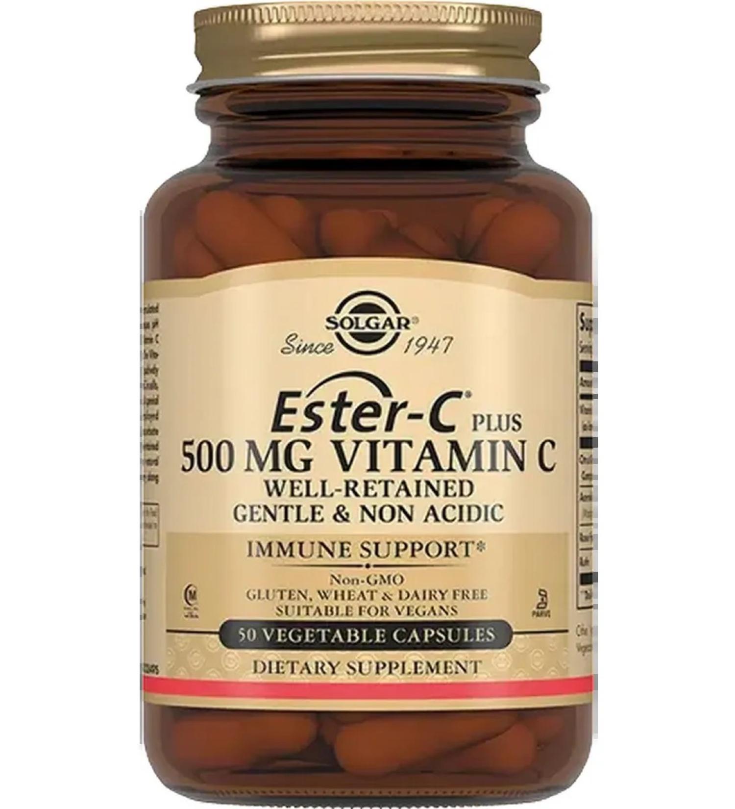 SOLGAR Esther-s plus vitamin C 500 mg 50 pcs capsule 840 mg 2 pcs
