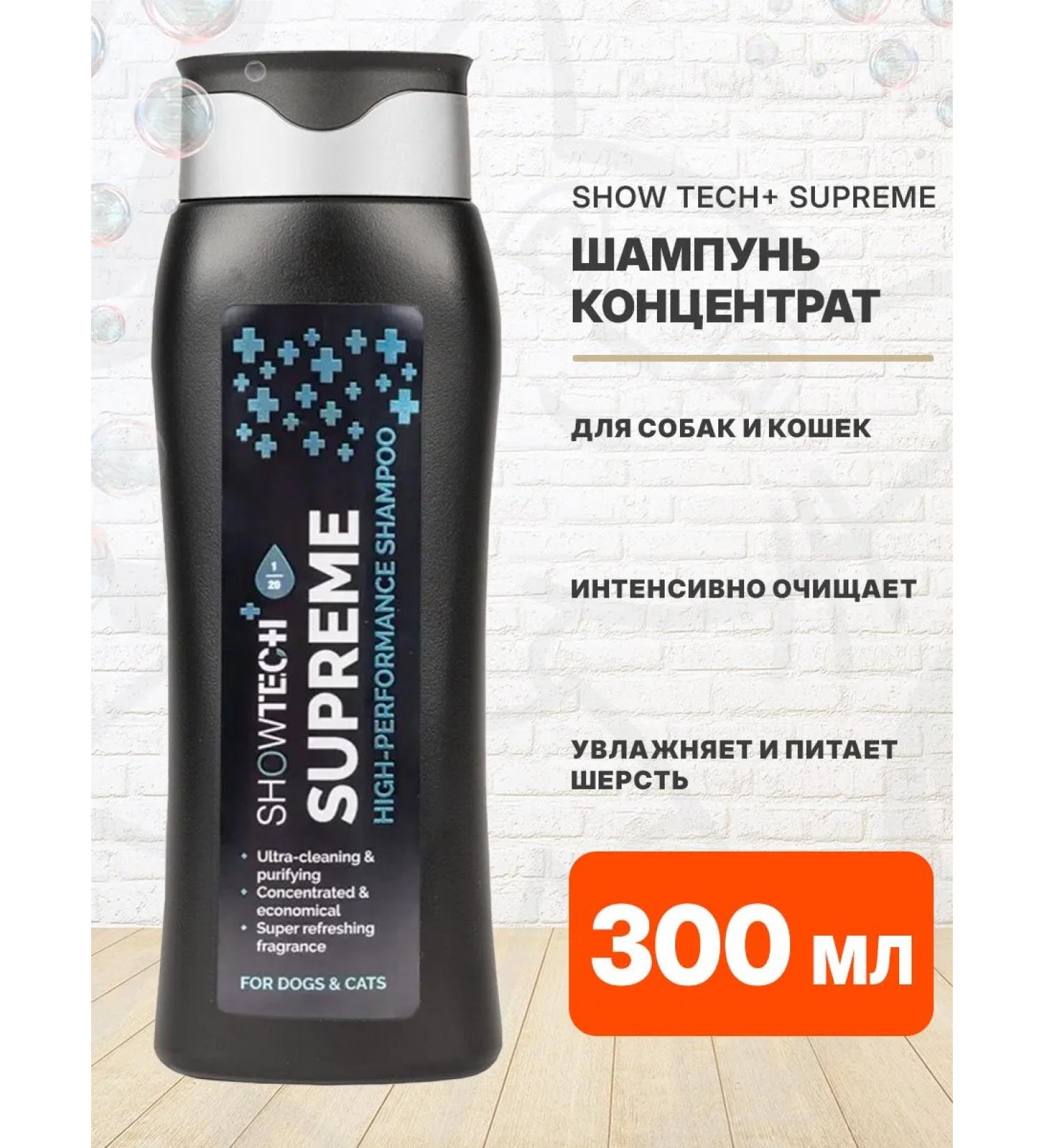 Show Tech Shampoo for intensive cleaning of dogs and cats 300ml