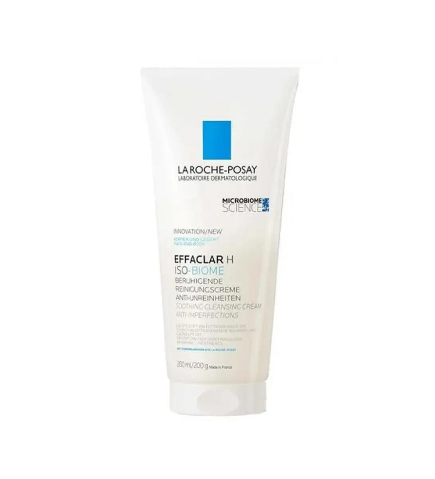 LA ROCHEPOSAY Effaclar H ISO-BIOME Cleaning Cream-Gel Face 200 ml - Buy Online on GoSupps.com
