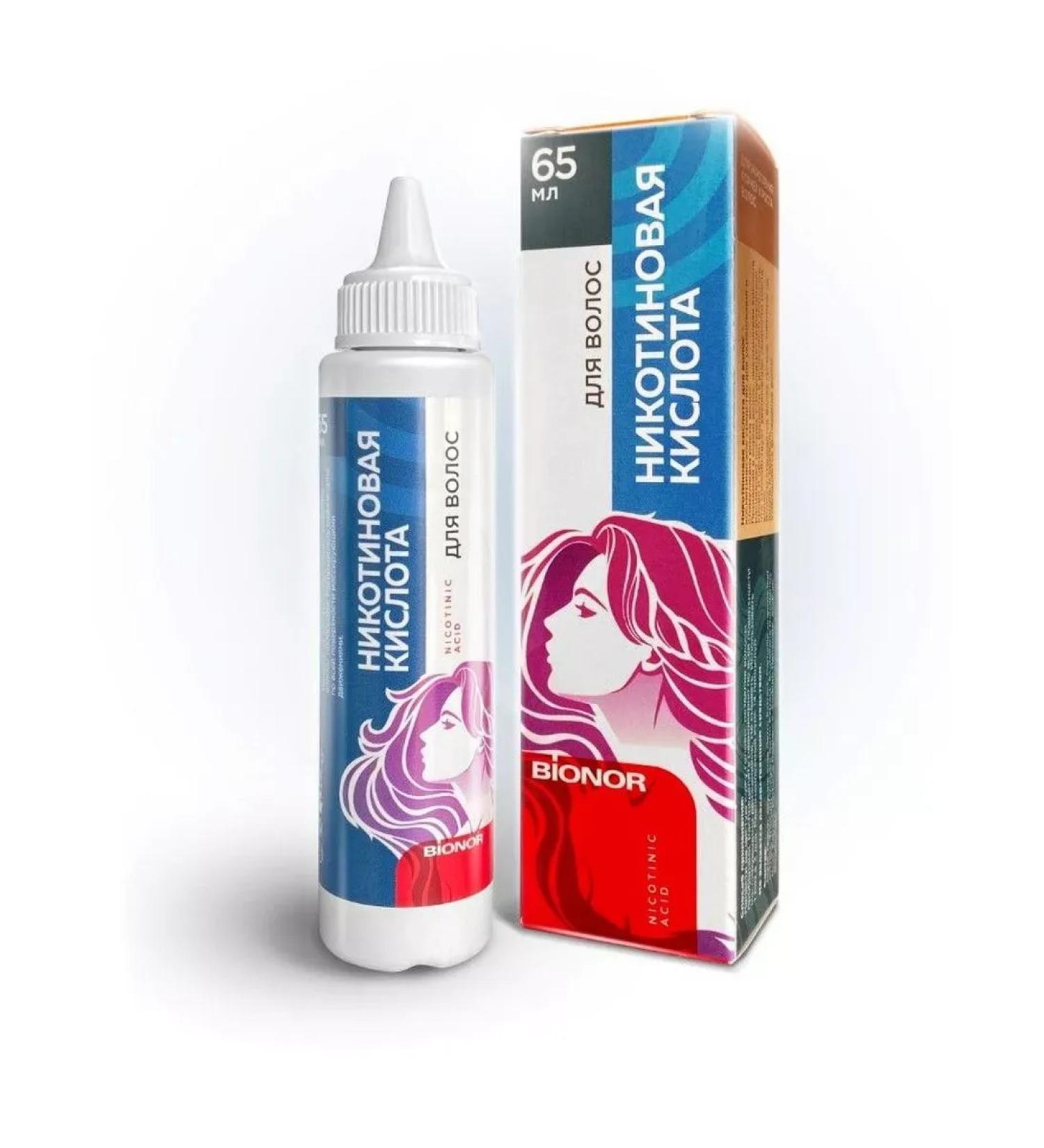 BeautyNEW Mirrolla nicotinic acid for hair 65ml-3 pcs