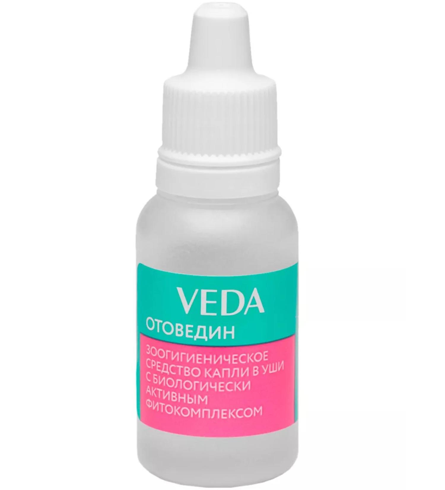 VEDA Ear drops with an acaricid complex for cats and dogs 10 ml
