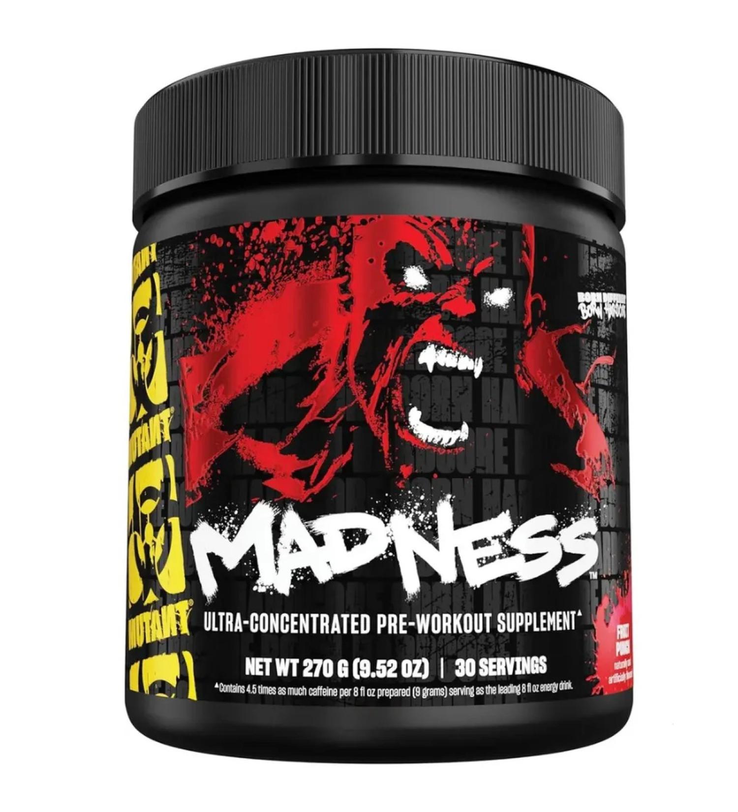 Mutant Madness 225 GR Fruit punch - Buy Online on GoSupps.com