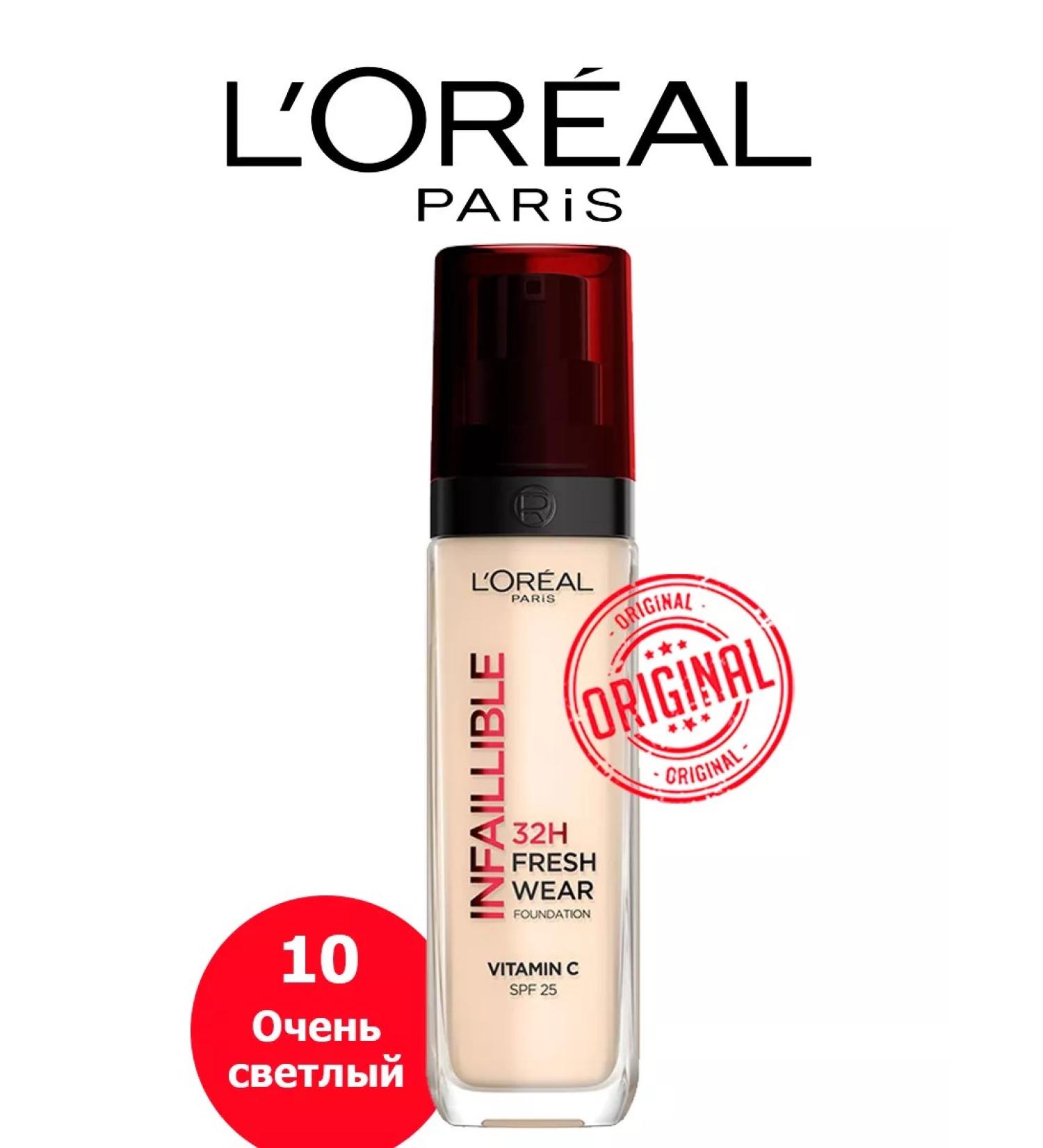 LOreal Paris Original Cream Loreal Infailible tone 10 - Buy Online on GoSupps.com