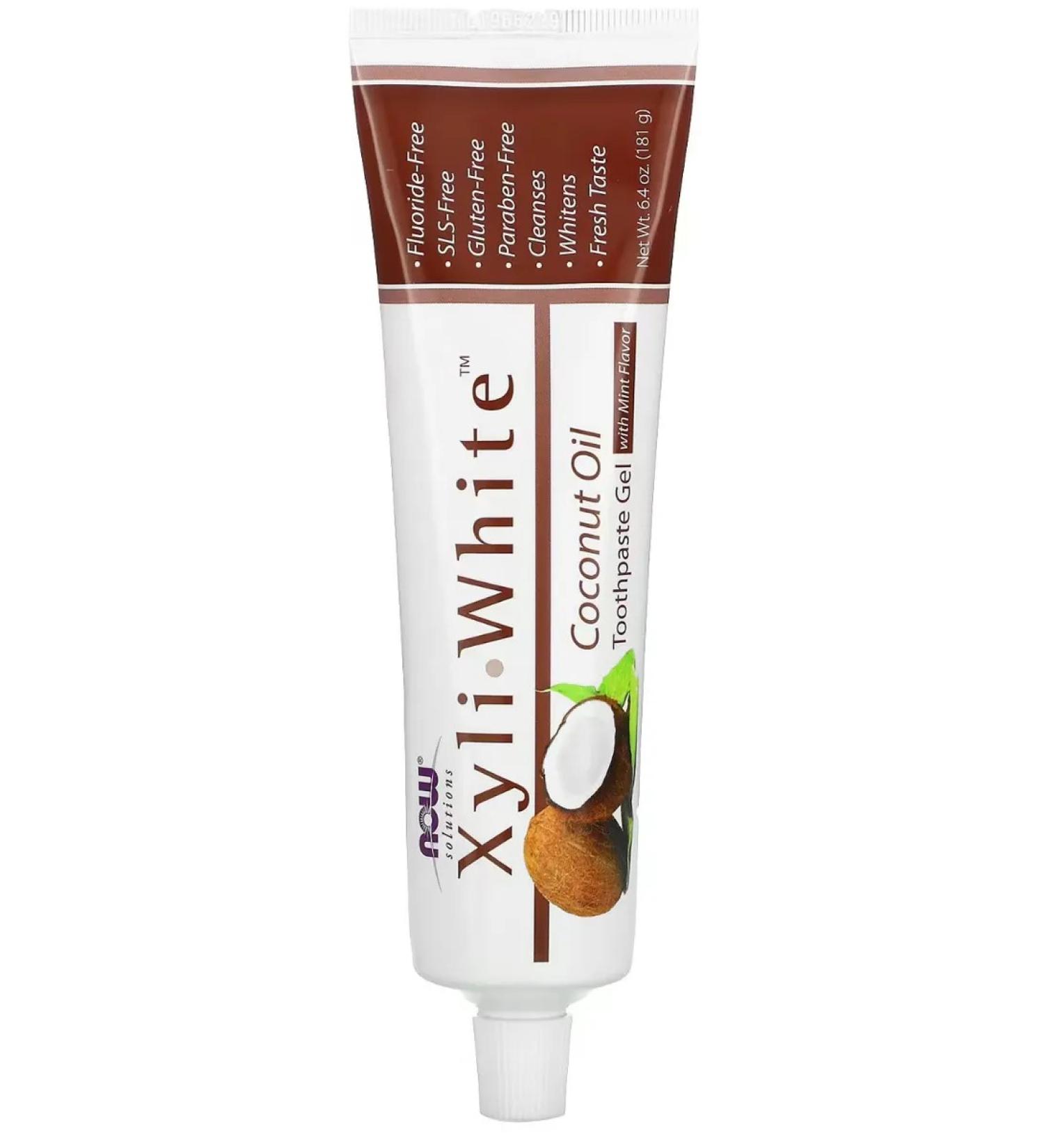 iHerb Xyliwhite coconut oil toothpaste toothpaste without fluorine - Buy Online on GoSupps.com