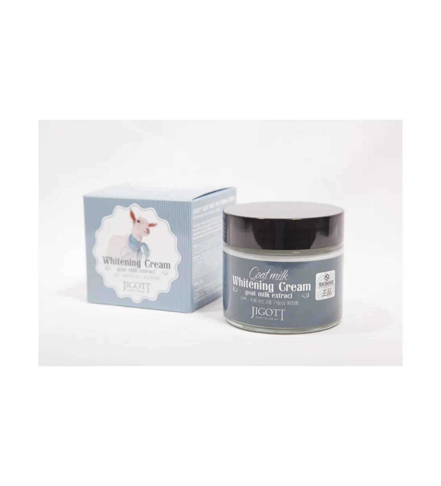 Jigott Face Cream Goat Milk Whitening Cream - Buy Online on GoSupps.com