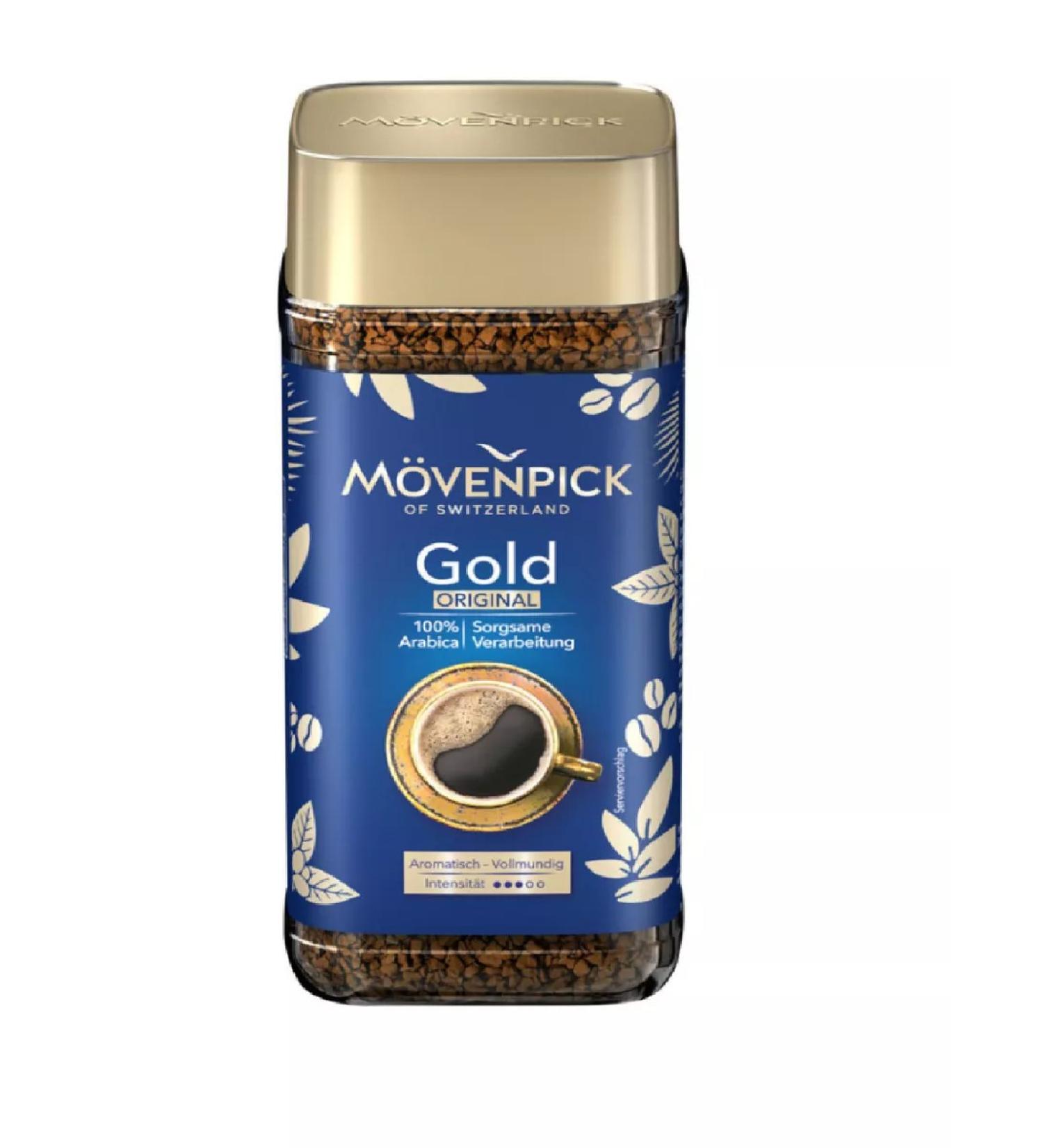Movenpick Soluble coffee "Gold Original" 100 g - Buy Online on GoSupps.com