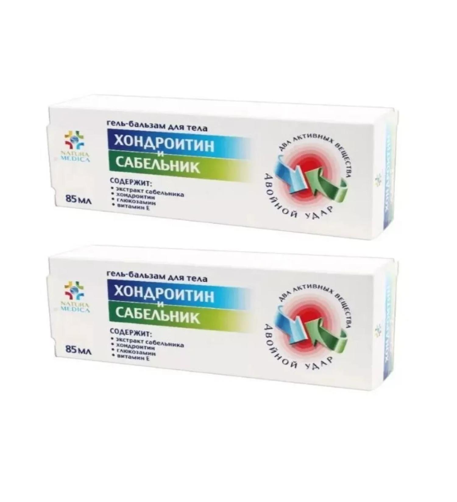 HEALTH Gel-balsam chondroitin and sabers 85 ml-2pcs
