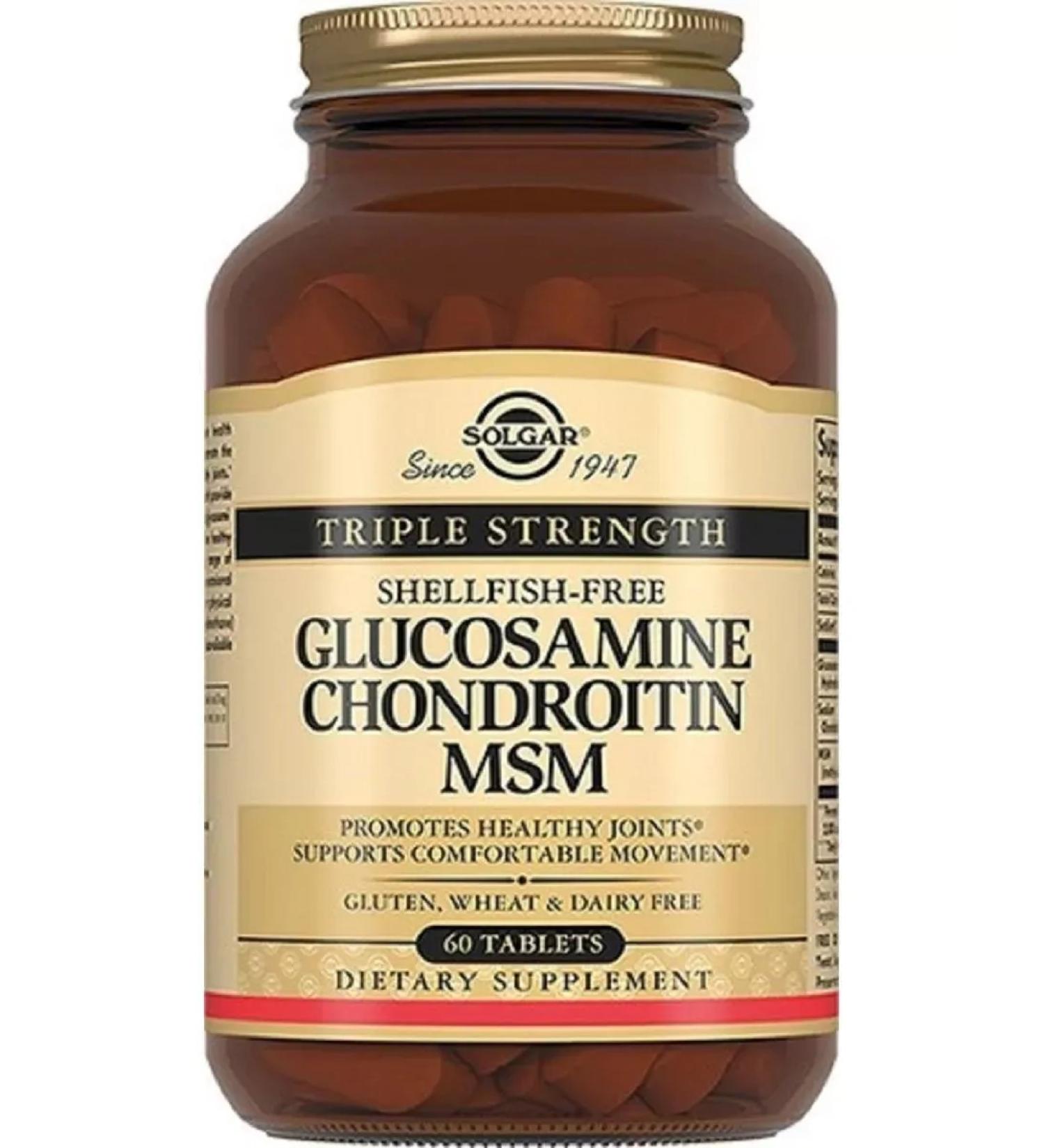 dietary supplements Glucosamine and chondroitin and MSM 2 pcs
