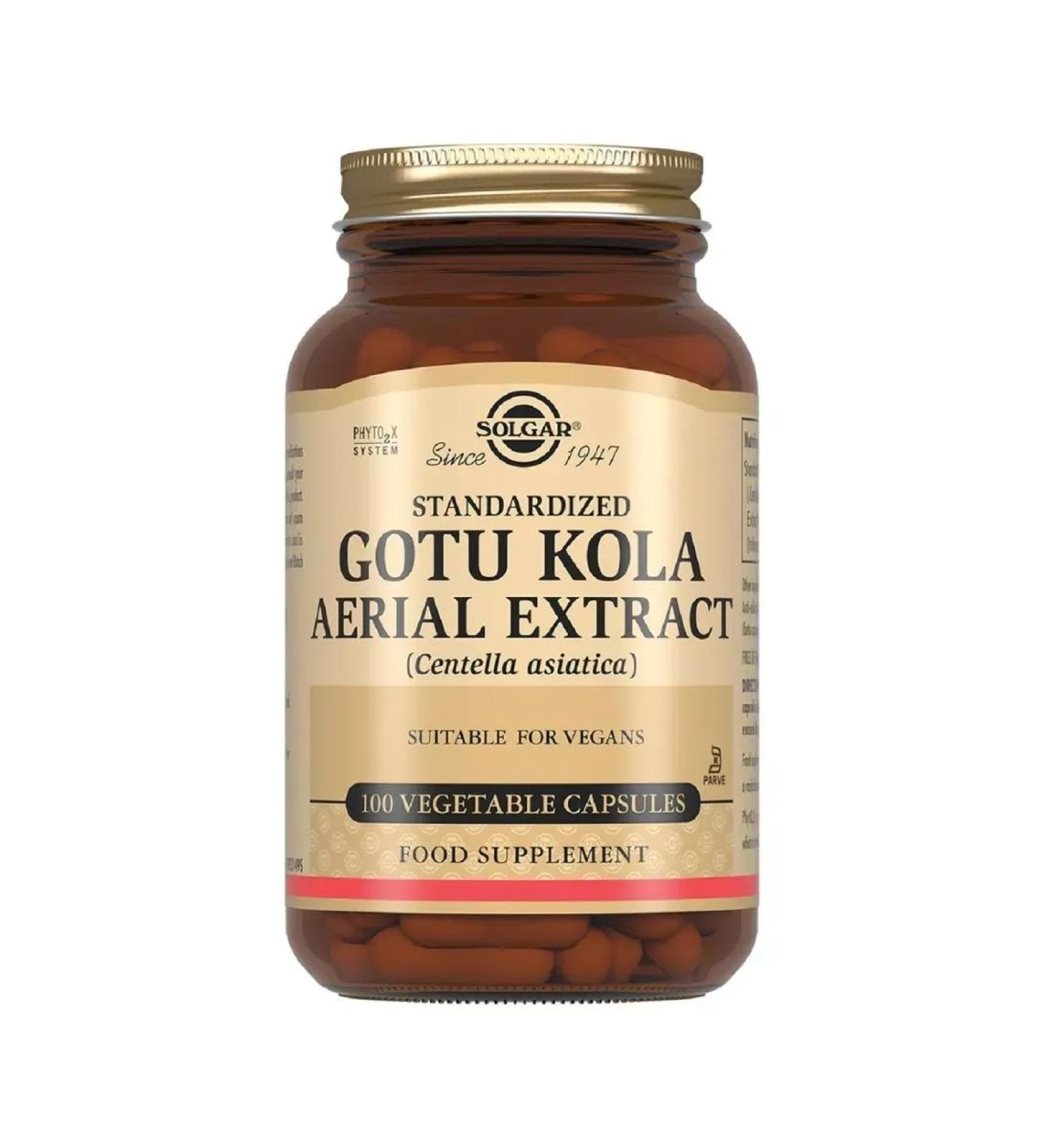 Dietary supplements Gotu Cola extract