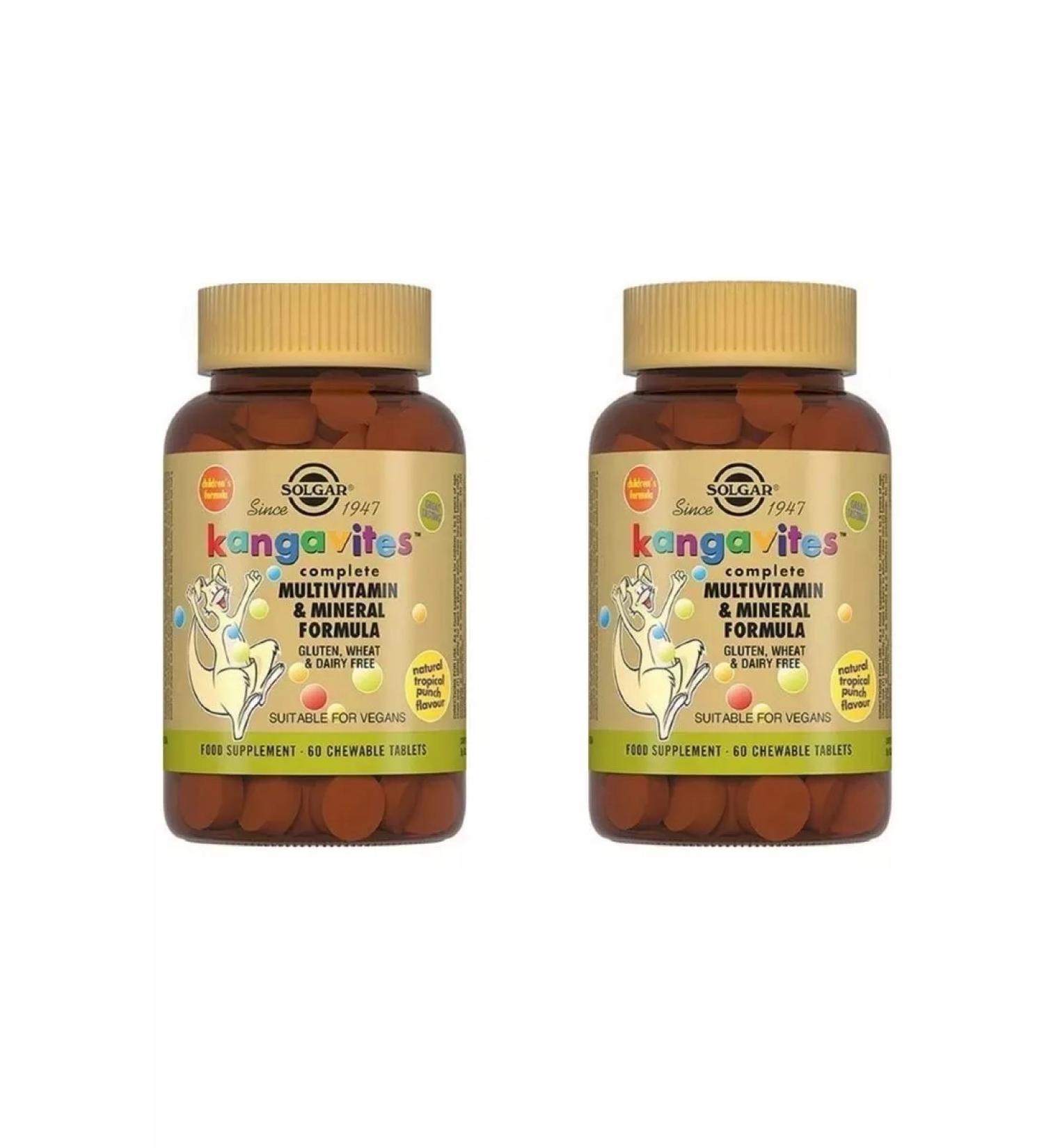 dietary supplements Kangavitest with multi -vominations and minerals 2 pcs