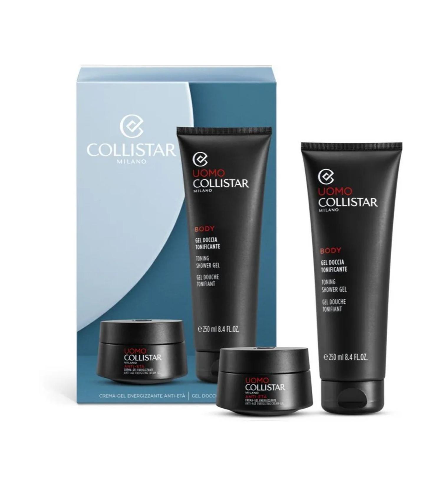 Collistar Linea umo set of wrinkles 50 + shower gel 250