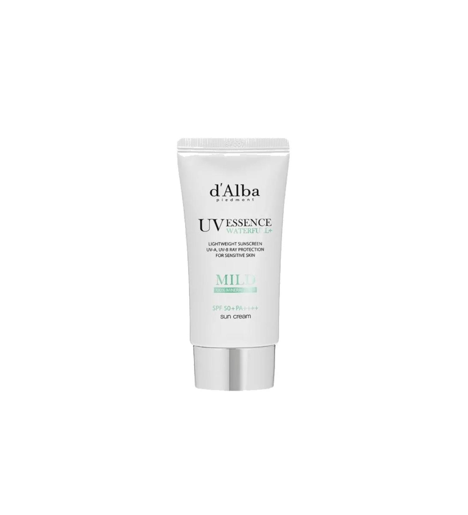 Mivis D'Alba Waterfull Mild Sun Cream Sunscare 50ml