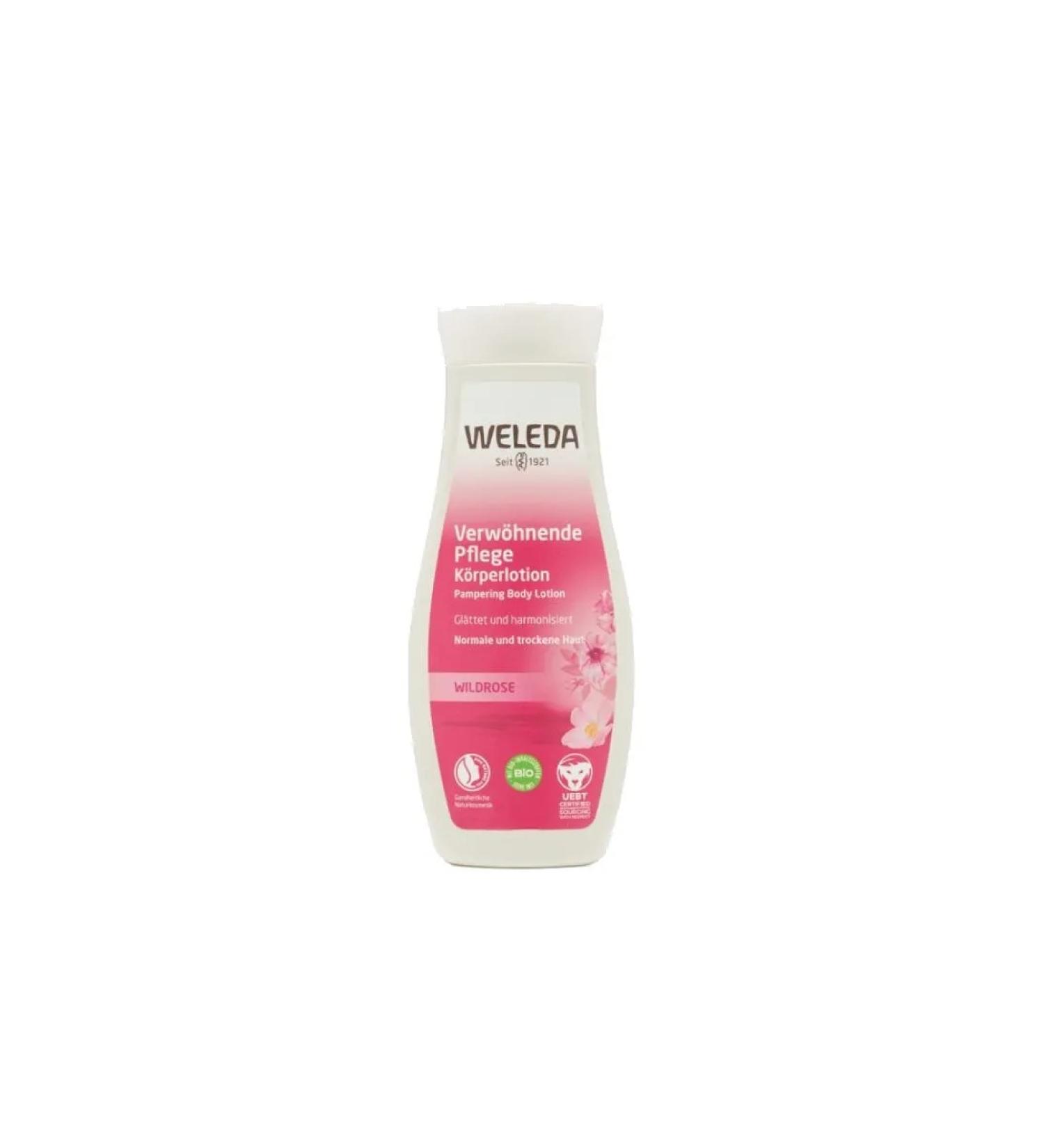Mivis Weleda Wild Rose HarmonSing Body Lotion Pink NOT 200ML