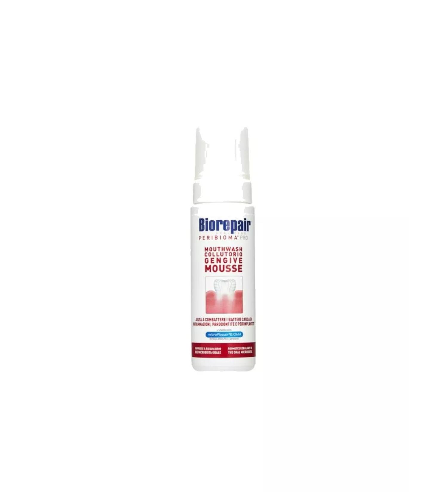 Mivis BioRepair Peribioma collutorio Gengive Mousse Mousse 200ml