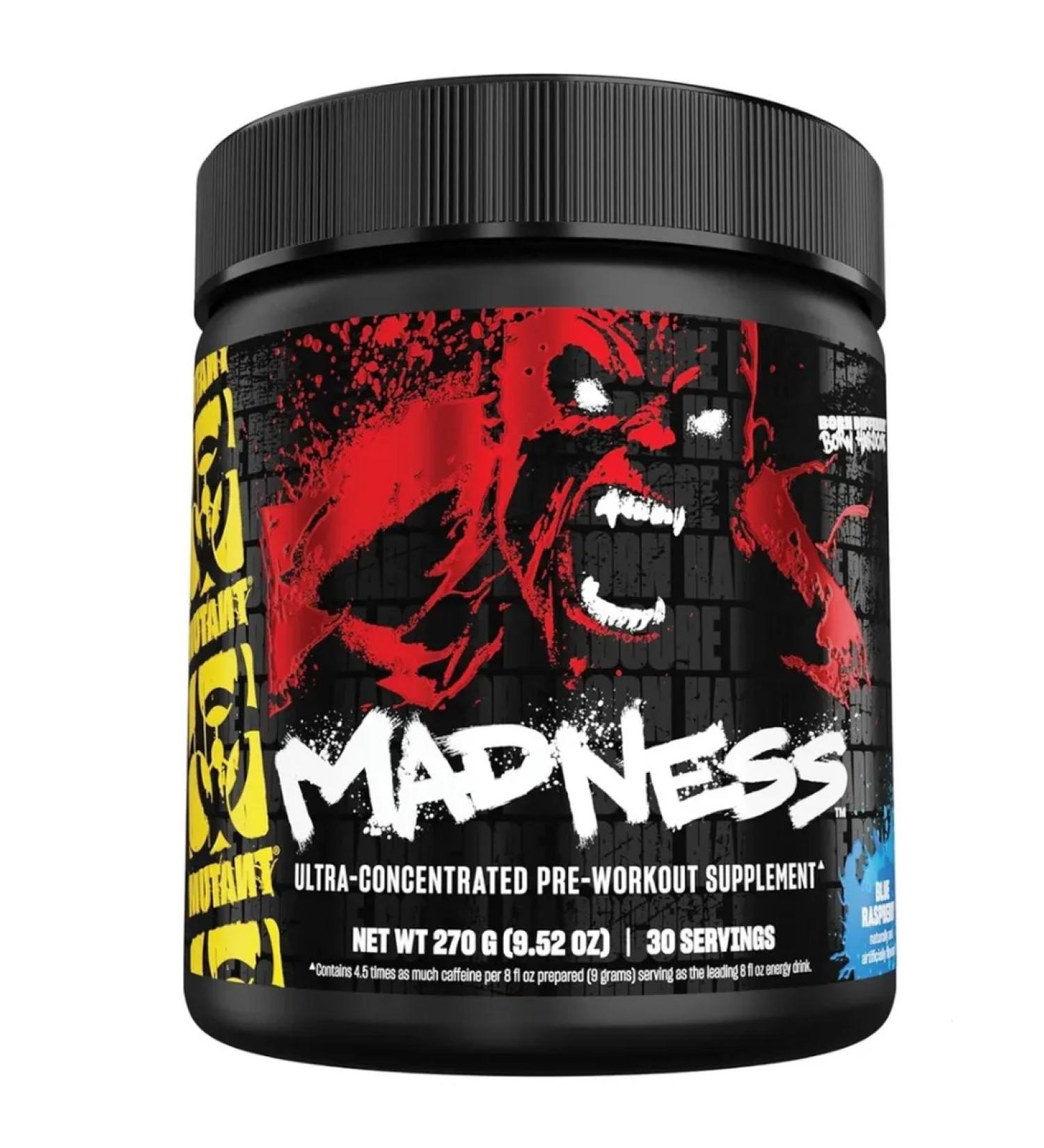 Mutant Madness 225 Gp Blue Raspberry Prevention Complex - Buy Online on GoSupps.com