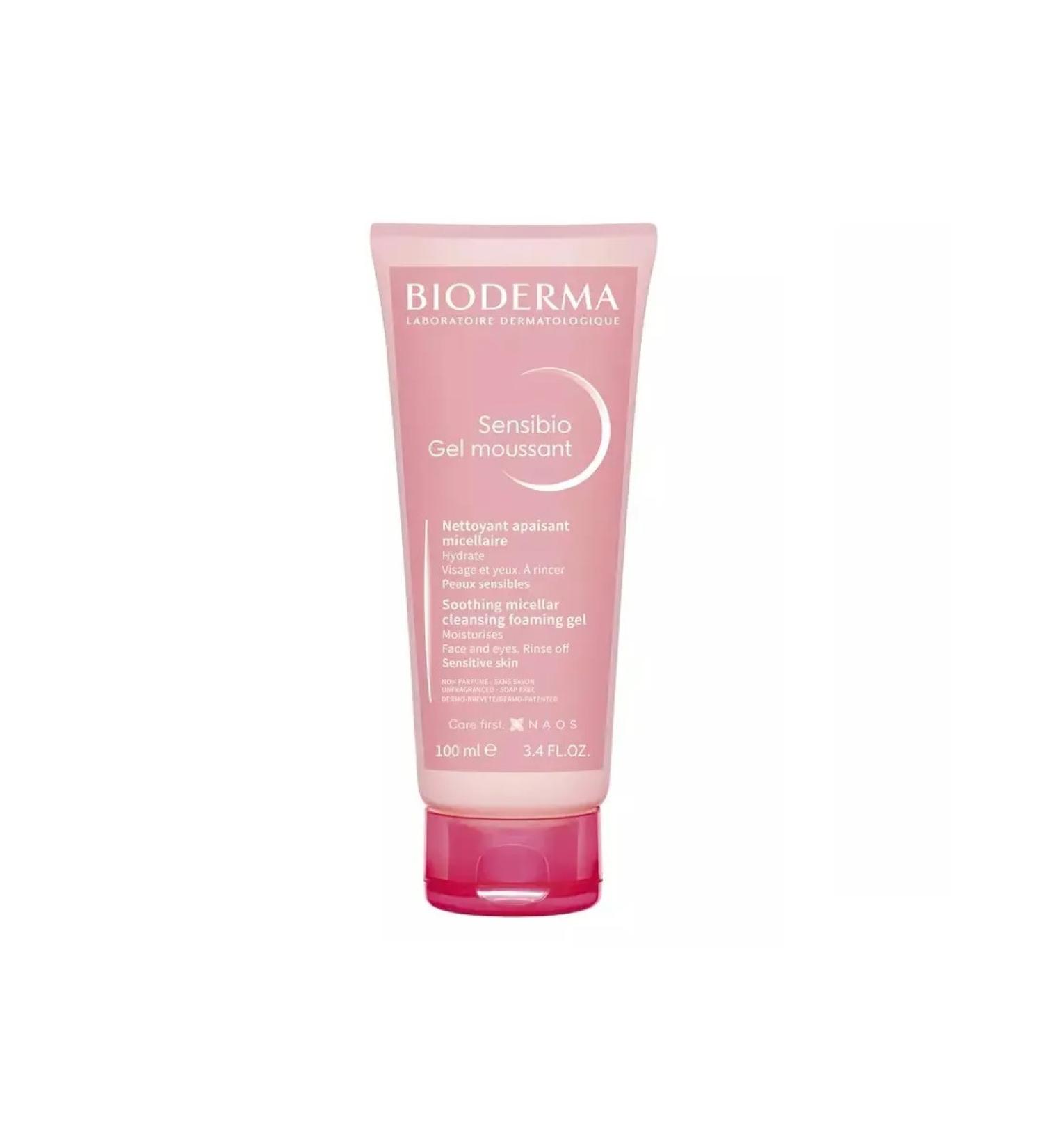 Bioderma Micellar gel for sensitive skin 100 ml (Sensibio)