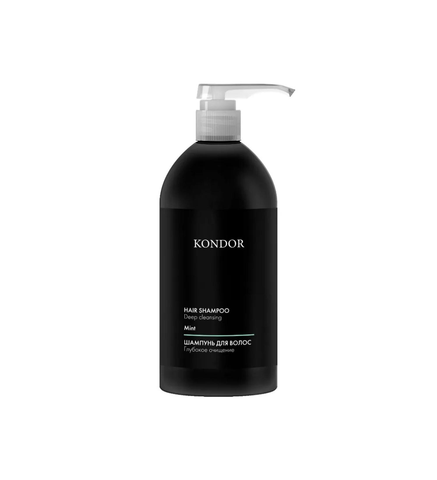 KondorProfessional Male mint hair shampoo 750 ml