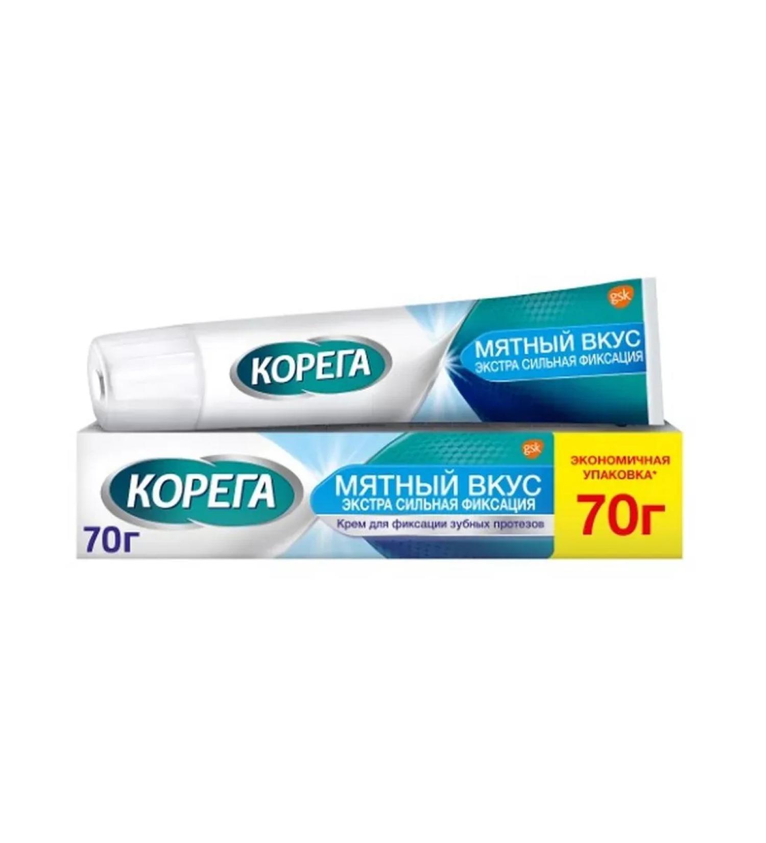 I'm healthy! Korega Extra cream d fix pridezes strong mint 70.0