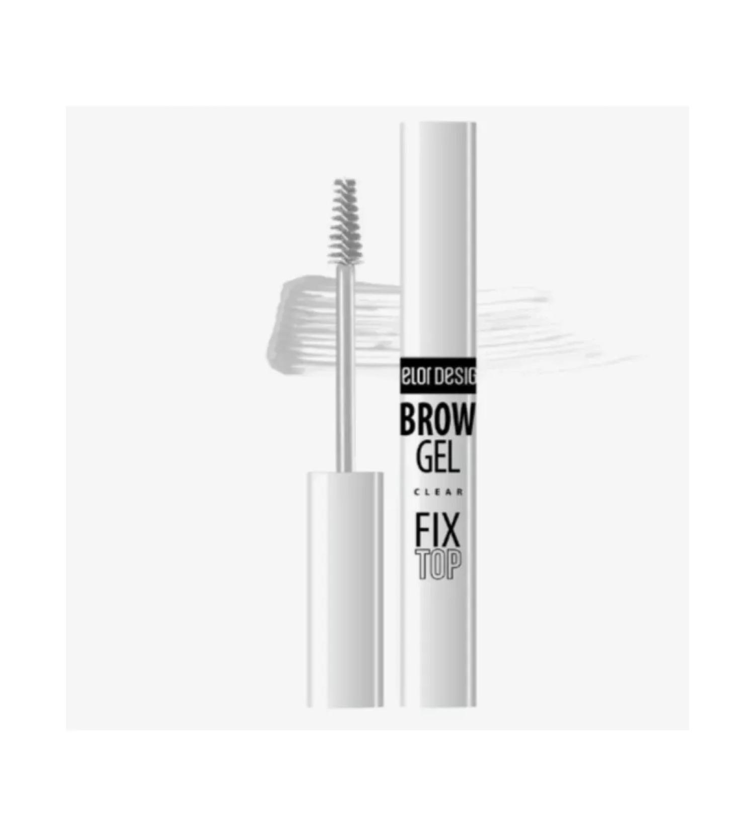 EliteCosmetics Eyebrow gel fixing transparent fixtop