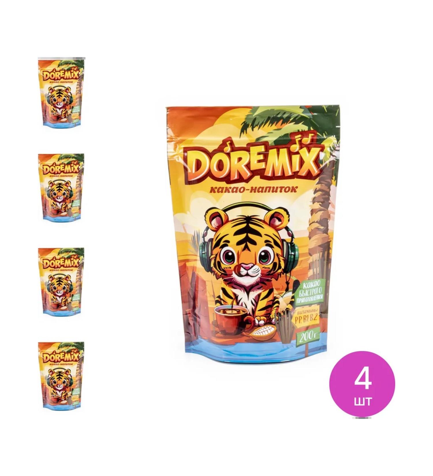 Doremix Cocoa-Folding Poor Preparation 200g 4 pcs - Buy Online on GoSupps.com
