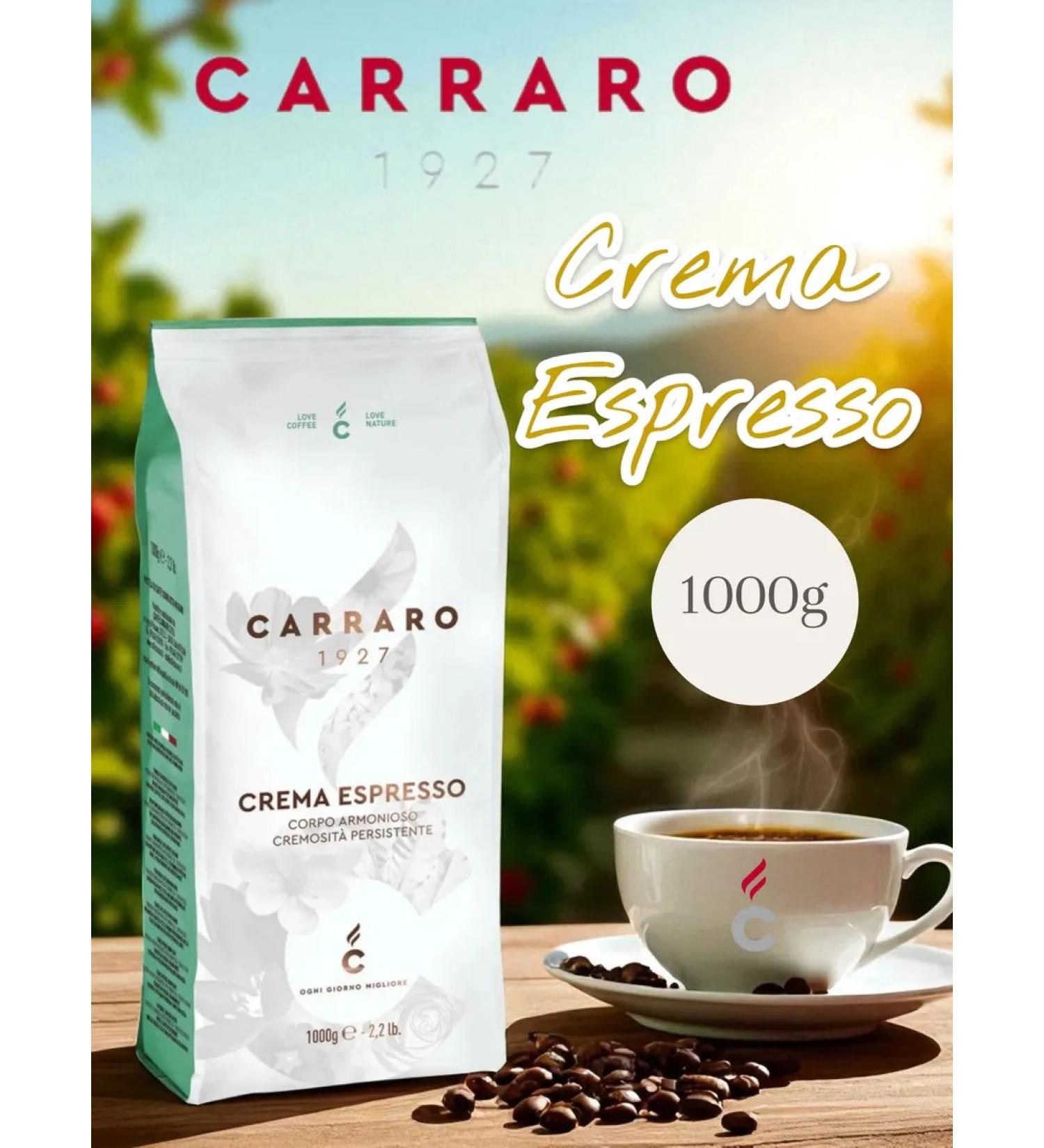 CARROO Crema Espresso 1000g coffee - Buy Online on GoSupps.com