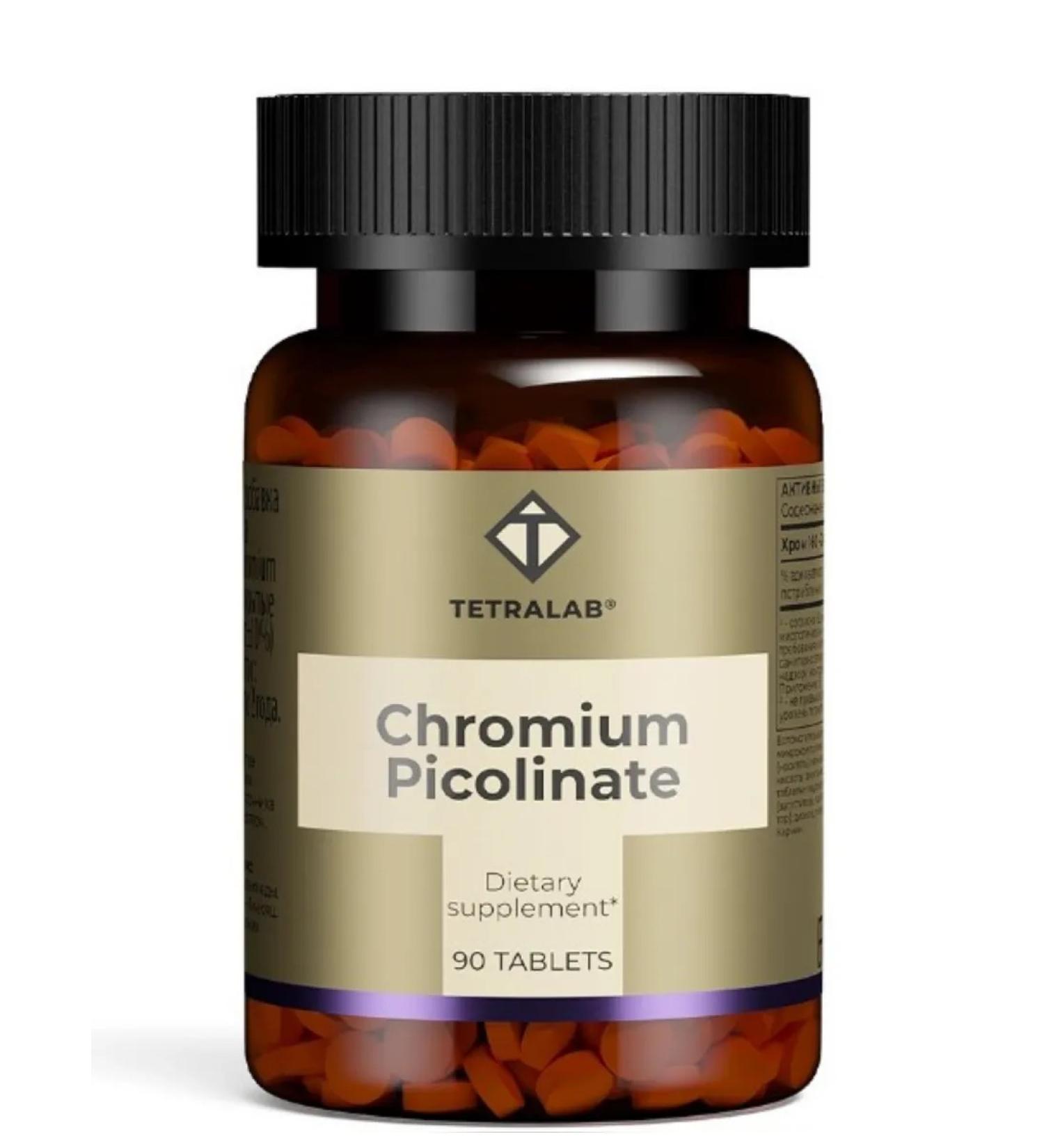 Home medicine cabinet Tetralba picolinate chromium 90 pcs. tab