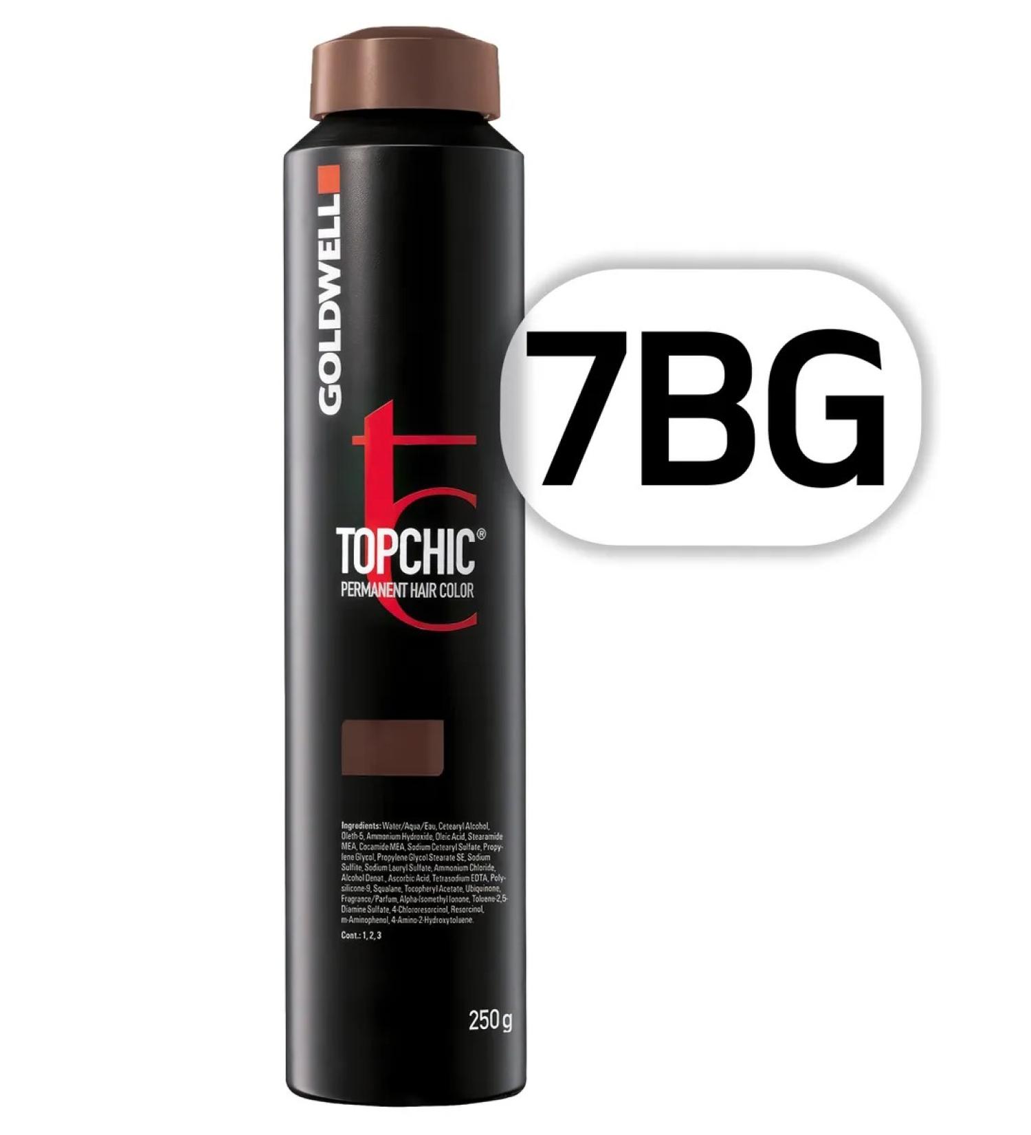 Goldwell Persistent cream - hair dye in the Topchic 7BG cylinder 250 ml - Buy Online on GoSupps.com