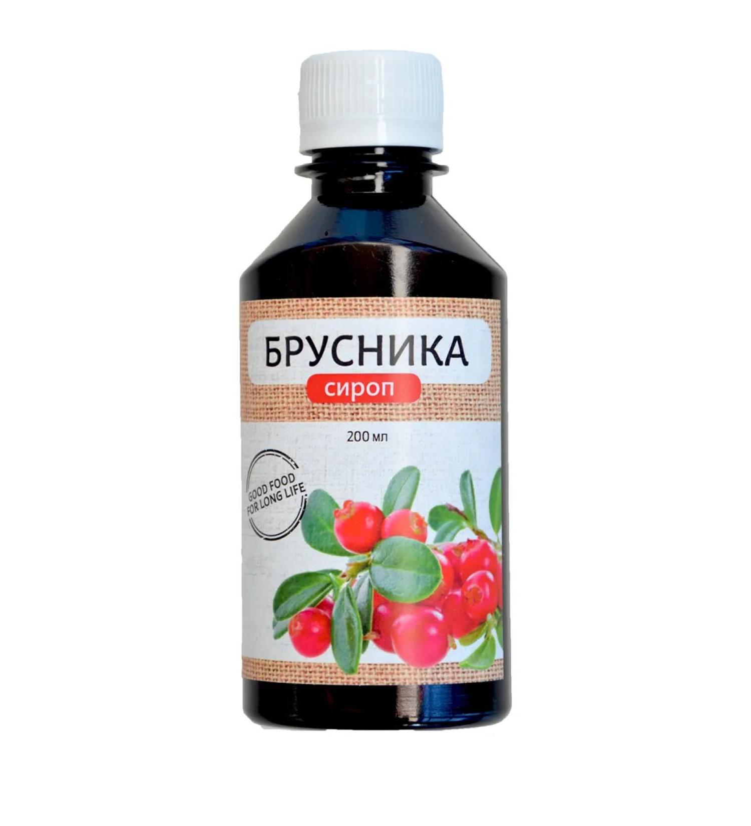 Siberian Phytotechnologies Brusniki syrup 200 ml