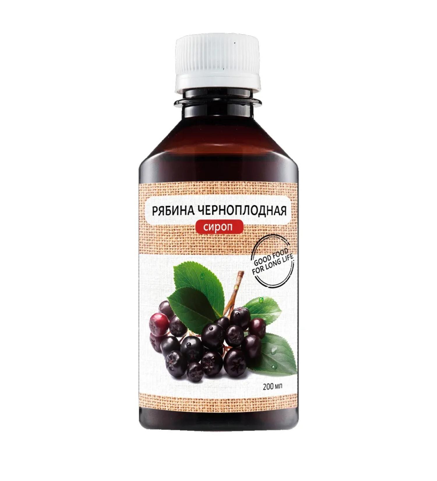 Siberian Phytotechnologies Black -fruity syrup 200 ml