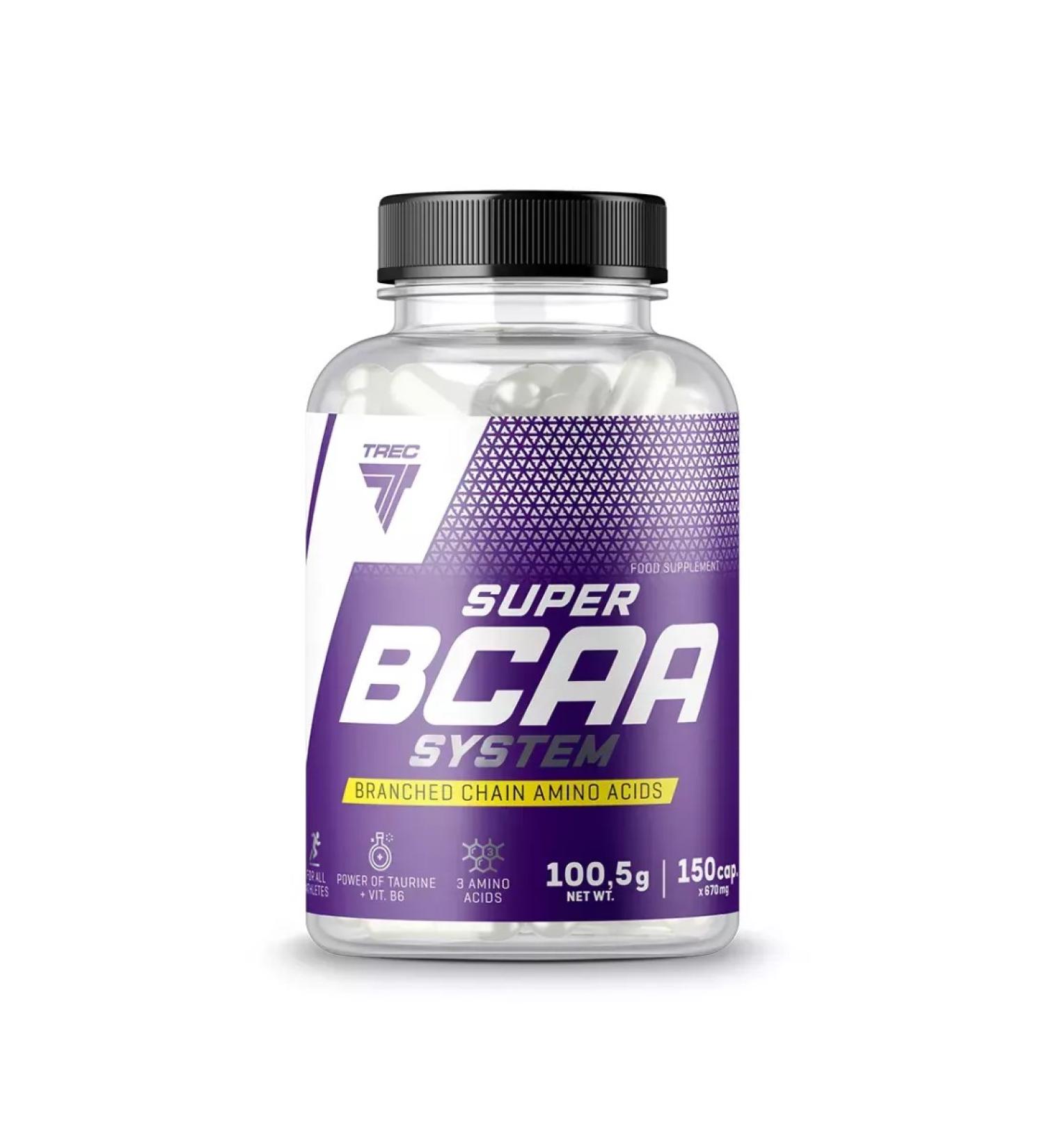 Trec Nutrition Amino acids Super BCAA System 150 capsules