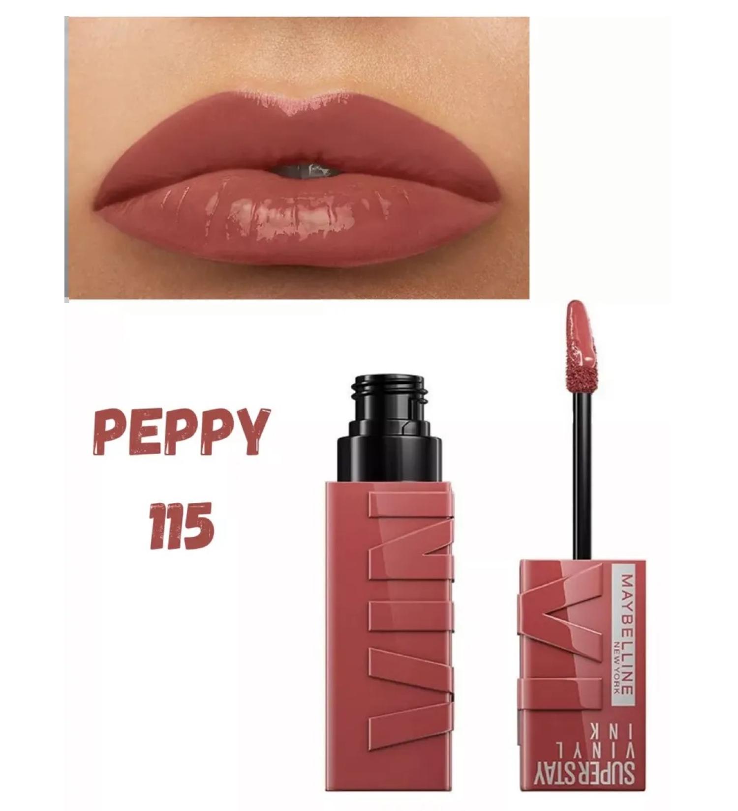 Maybelline New York Lipstick Superstay Vinyl Ink #115