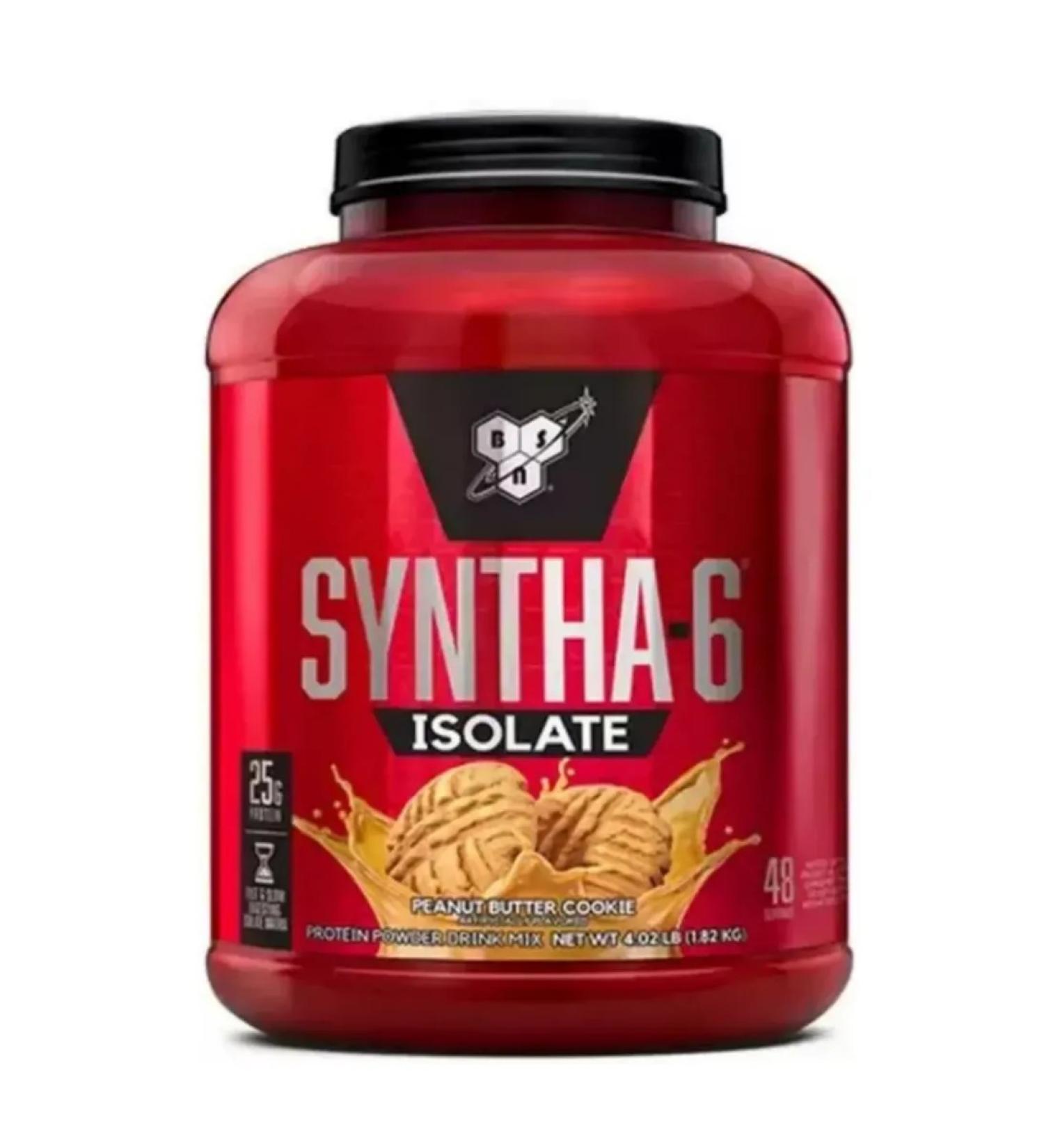BSN Protein Syntha-6 Isolaate 1820 g cookies with peanut oil - Buy Online on GoSupps.com
