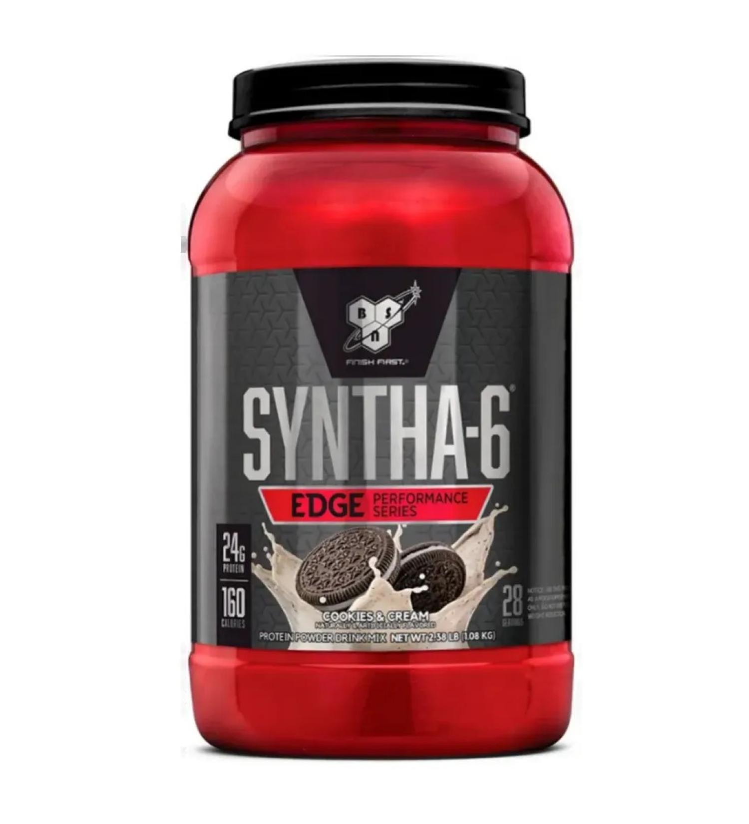 BSN Protein Syntha-6 Edge 1080 g cookies with cream - Buy Online on GoSupps.com