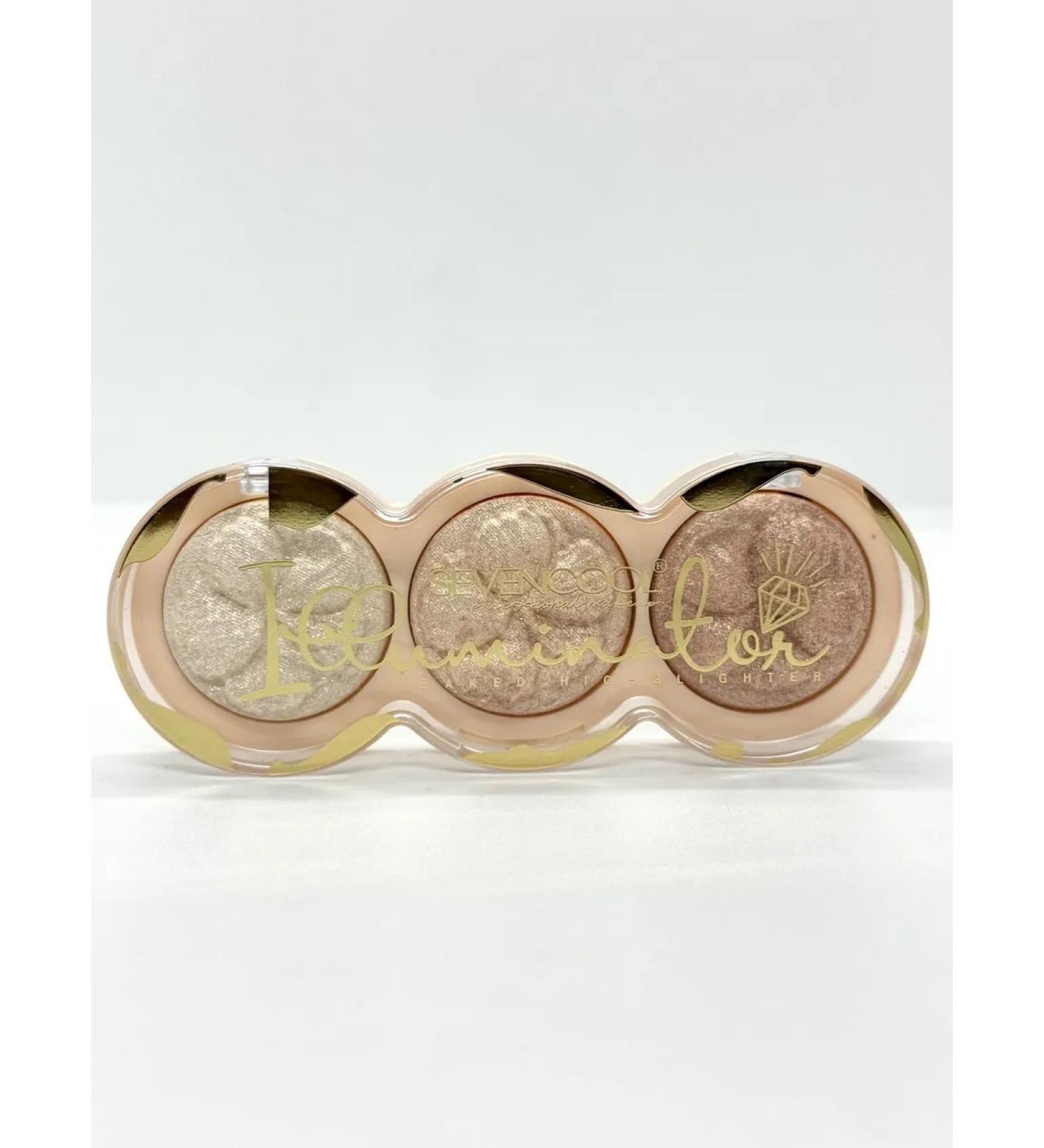 KS-shop cosmetics Highlighter dry for the face and body 3 shade - Buy Online on GoSupps.com