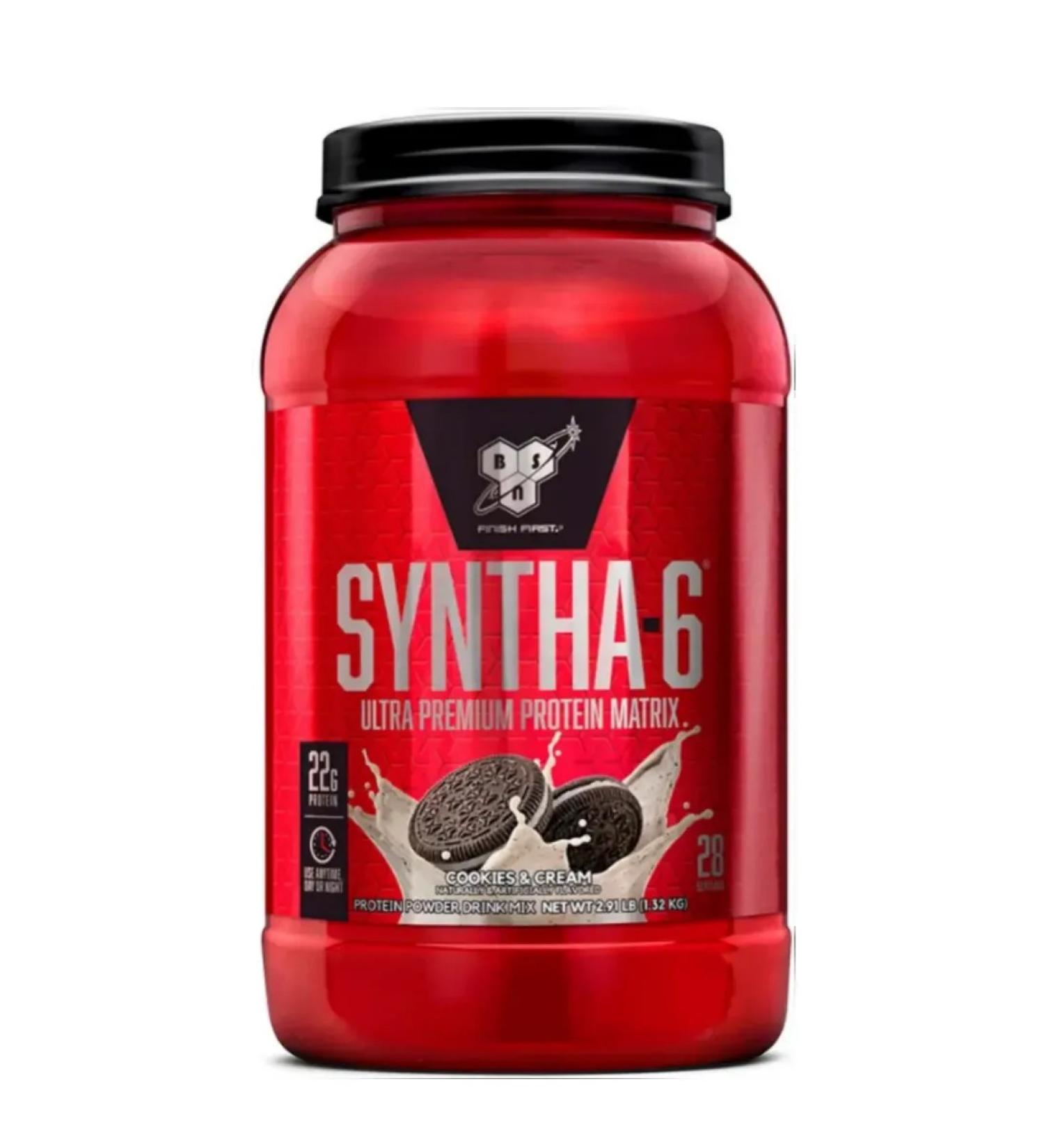 BSN Protein Syntha-6 1320 g cookies with cream - Buy Online on GoSupps.com